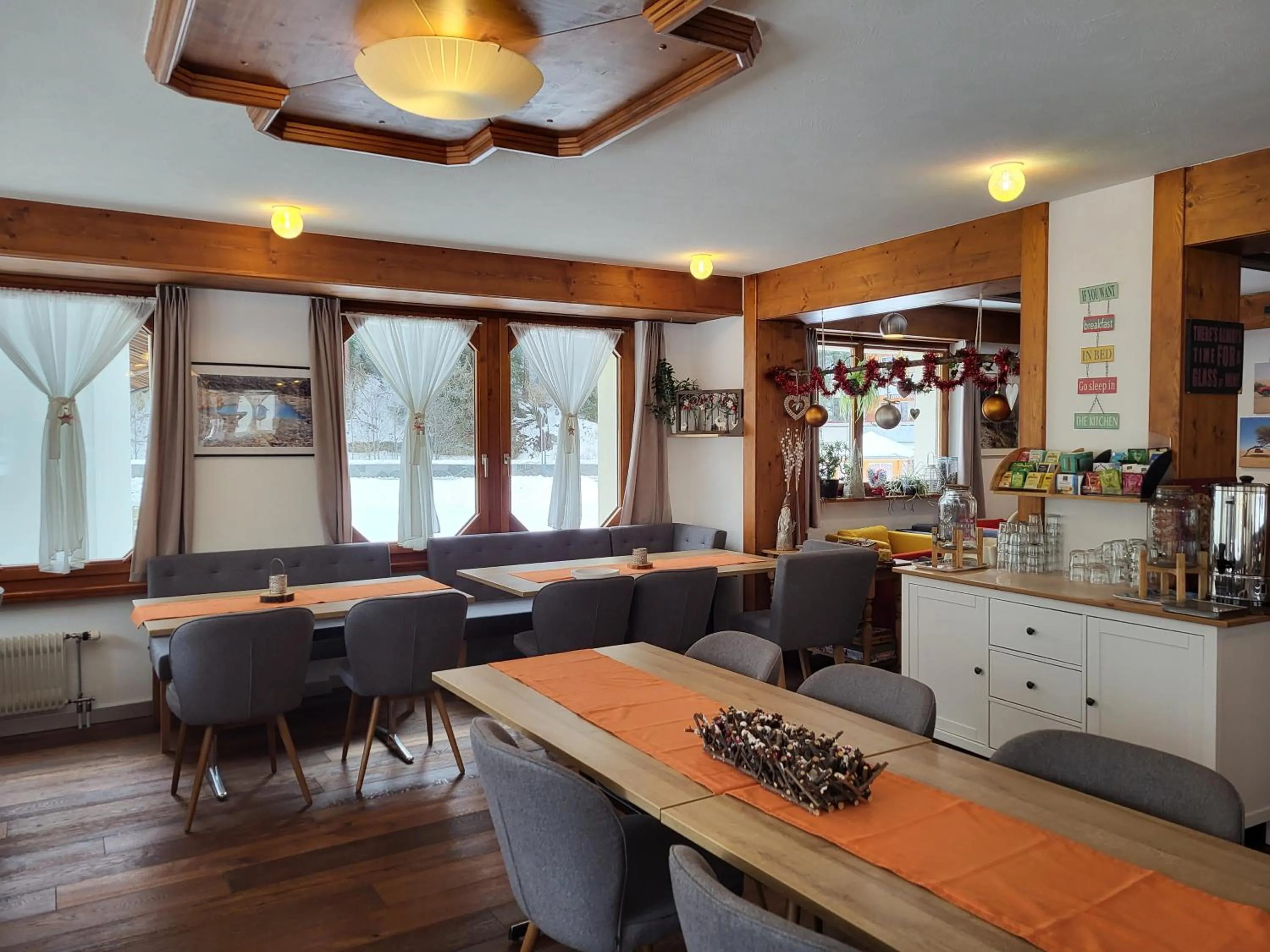 Restaurant/places to eat in Pension Heino