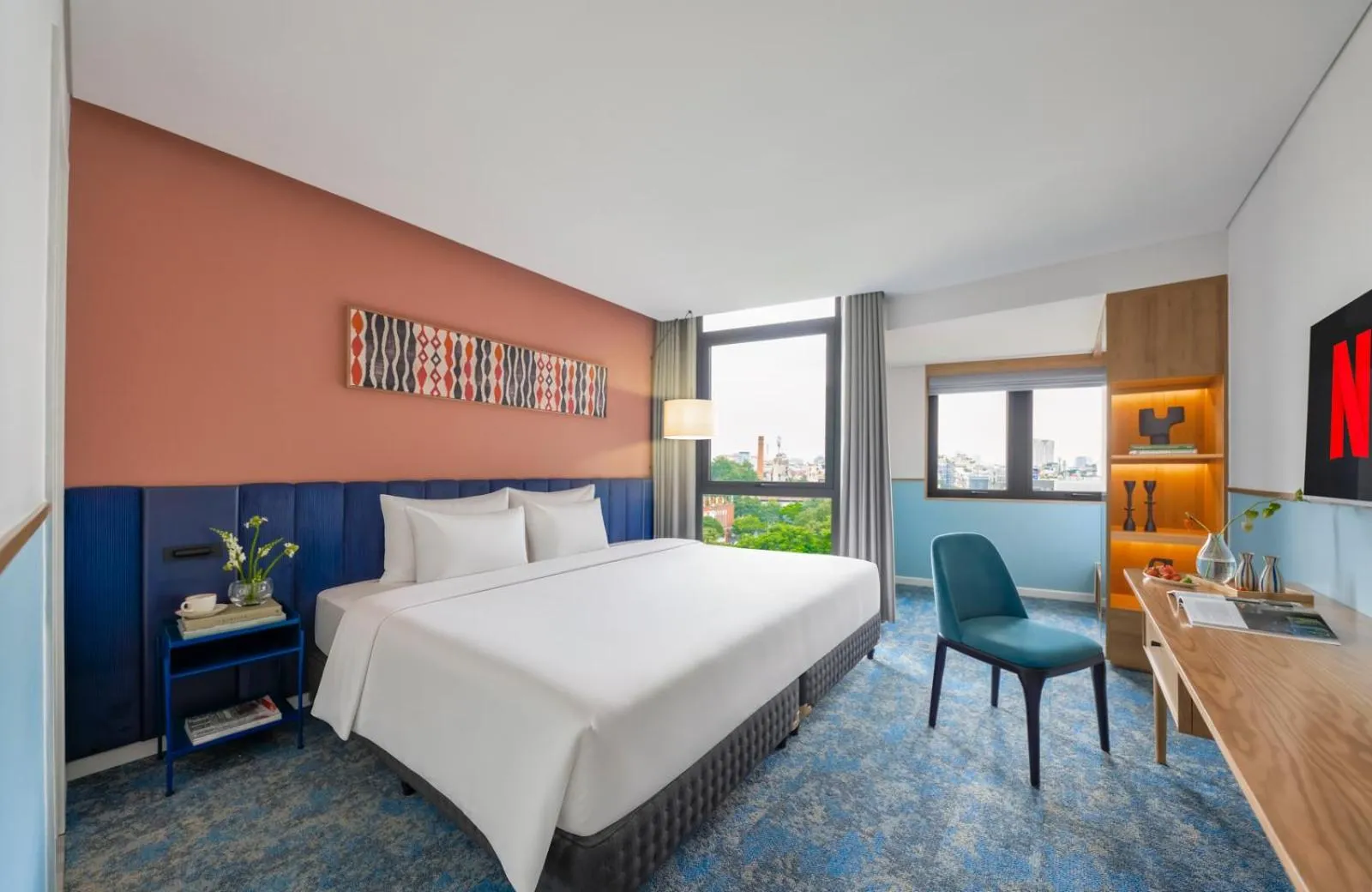 Bed in M Village Hotel Kim Mã