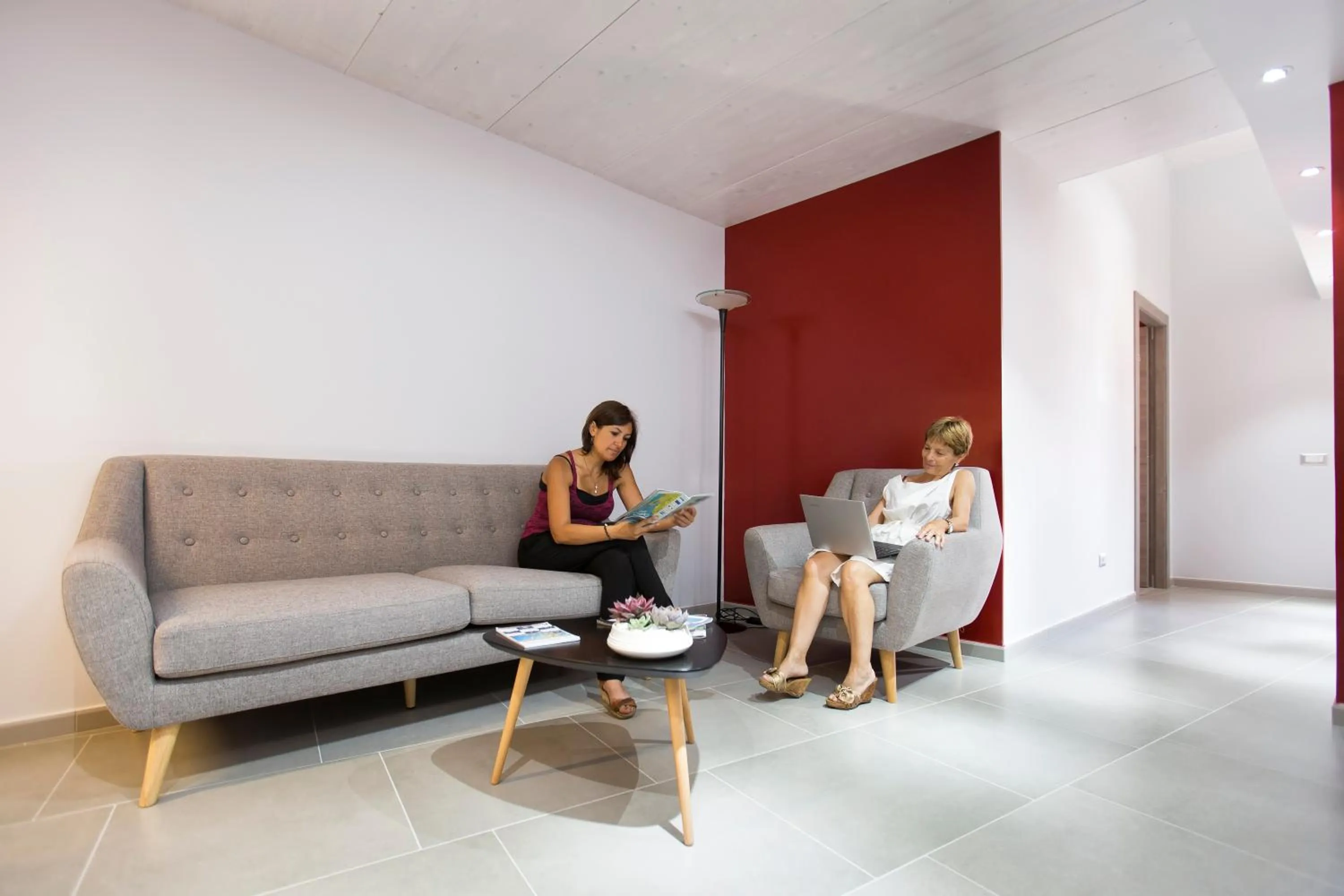 Lobby or reception in Ottocento Guest House