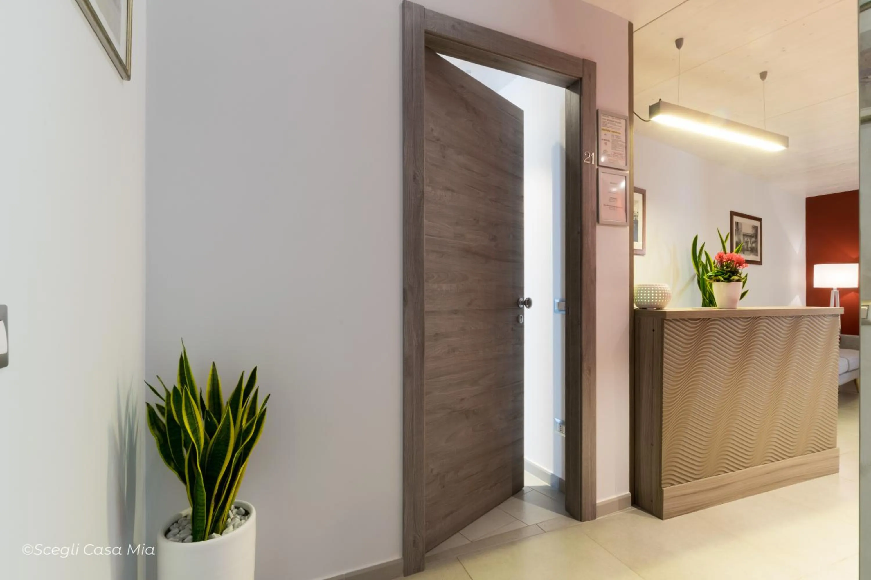 Lobby or reception in Ottocento Guest House