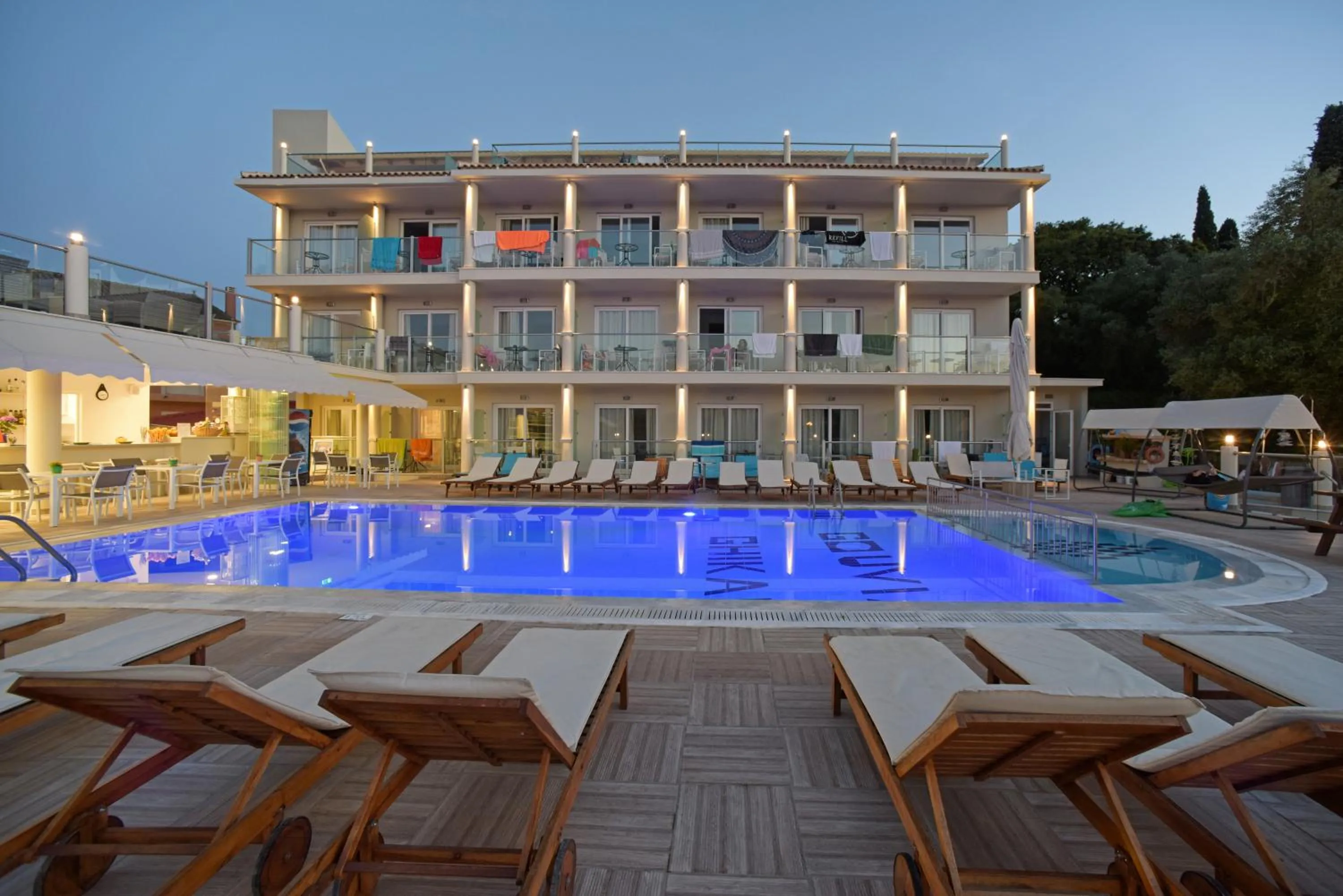 Food and drinks in Palapart Gikas Gouvia