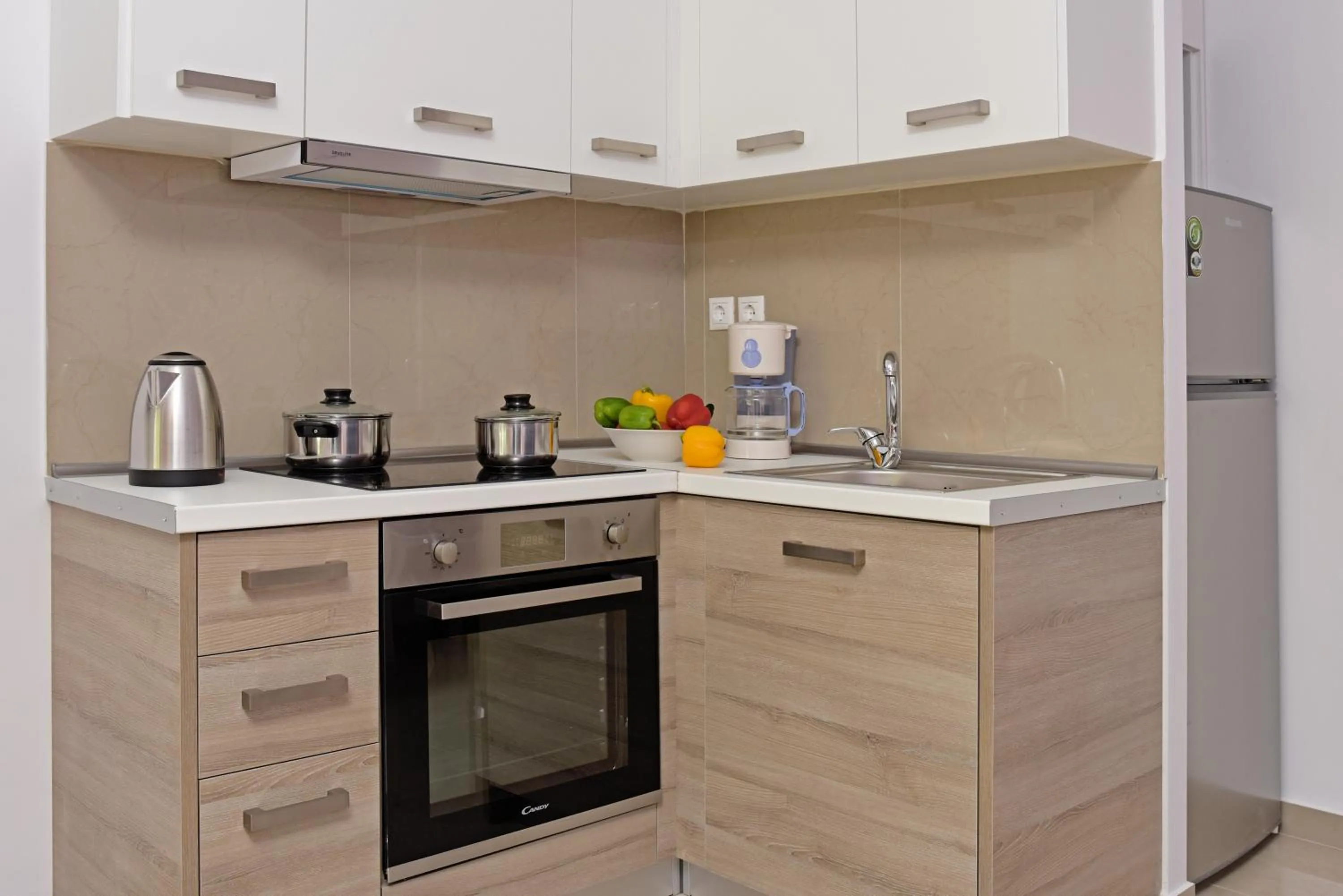 Kitchen or kitchenette in Palapart Gikas Gouvia