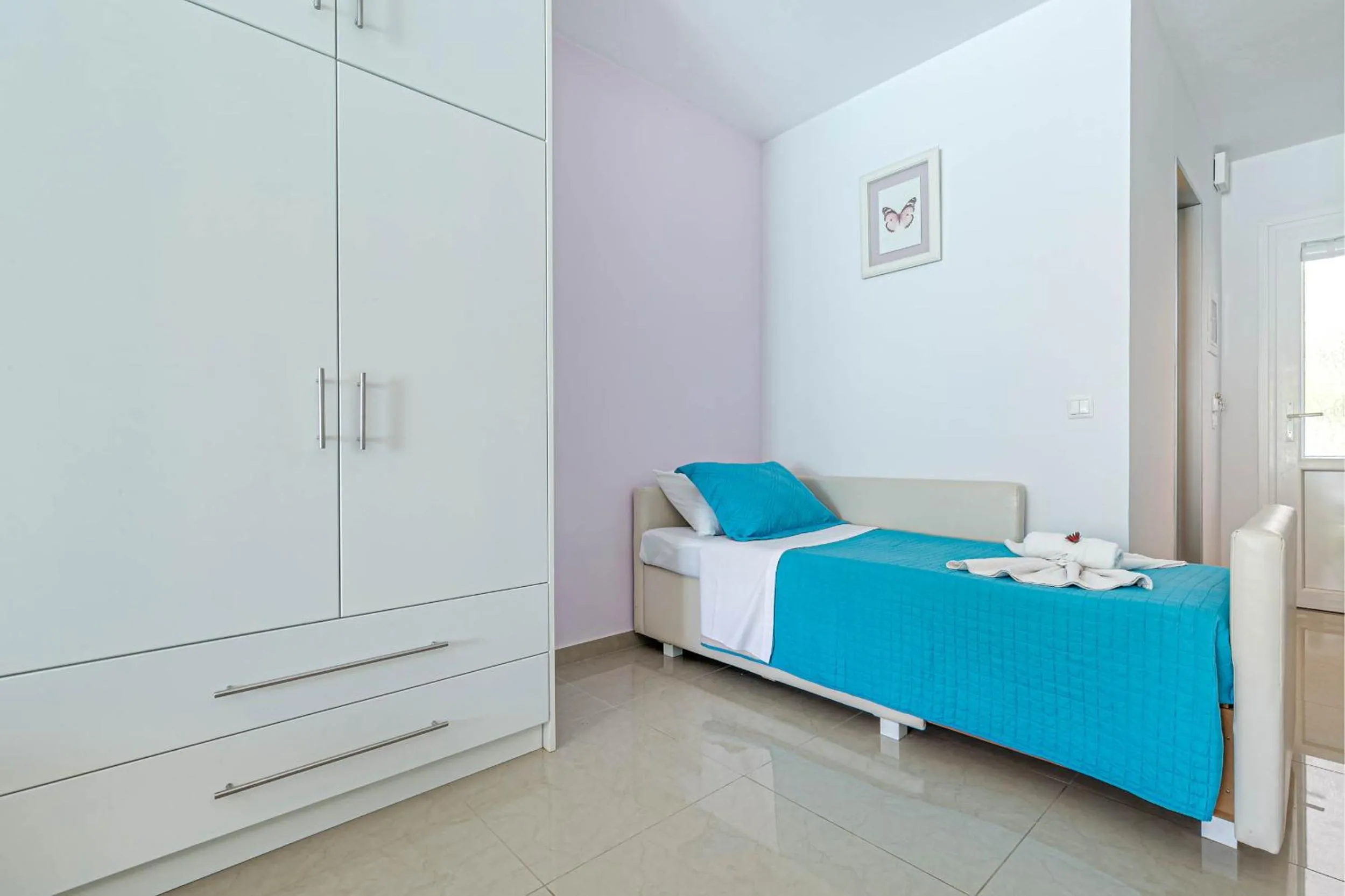 Bed in Palapart Gikas Gouvia