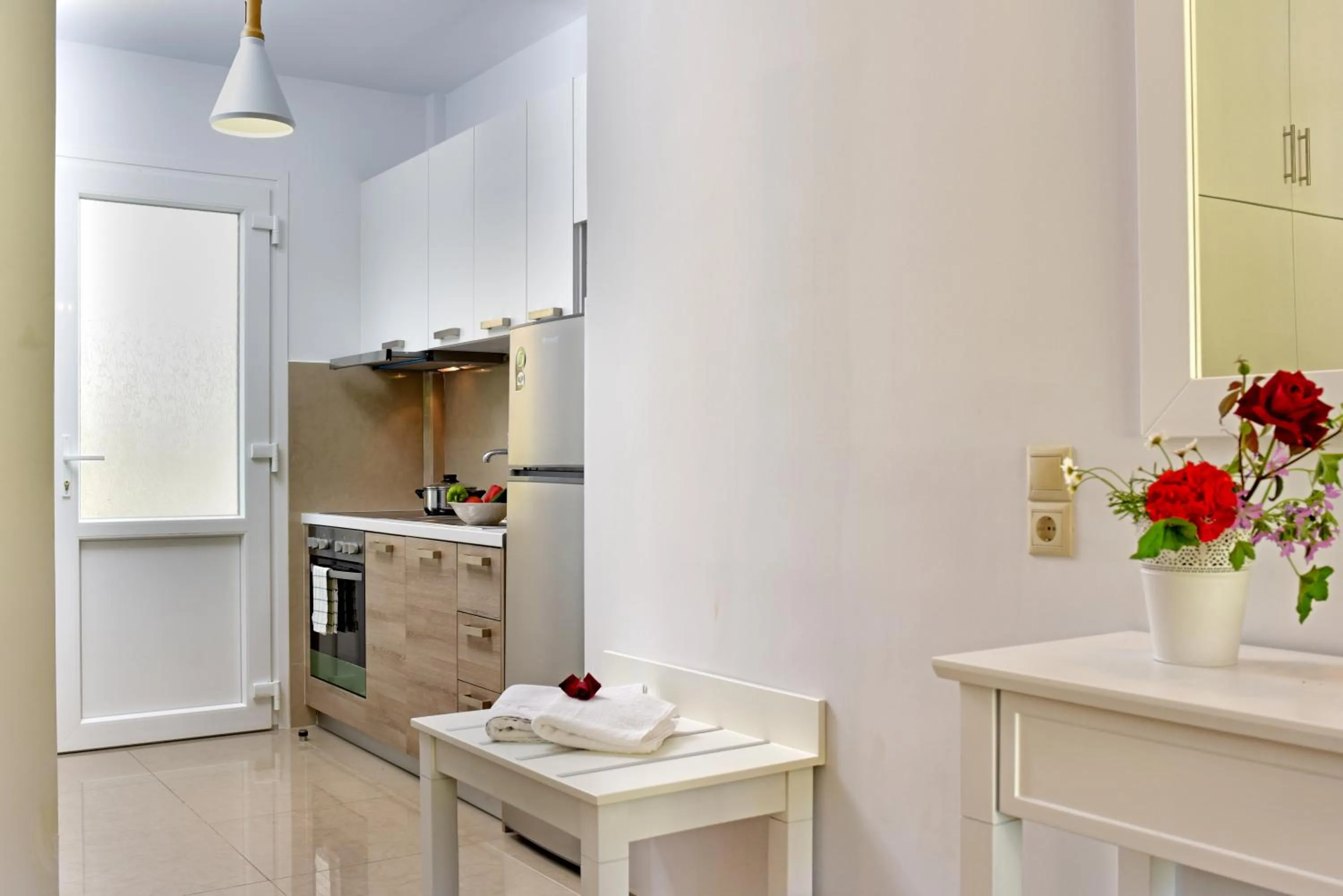 Kitchen or kitchenette in Palapart Gikas Gouvia