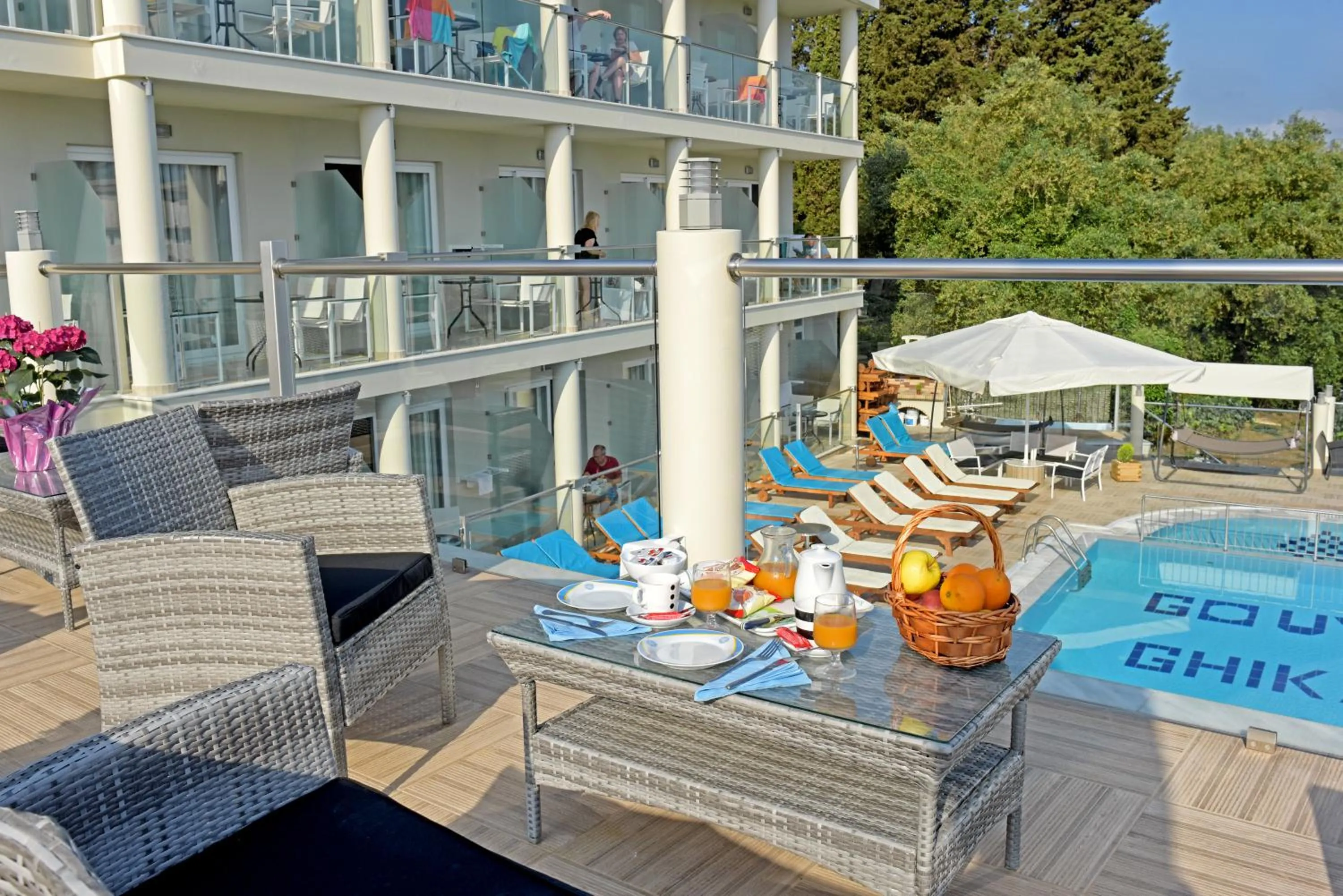 Lounge or bar in Palapart Gikas Gouvia