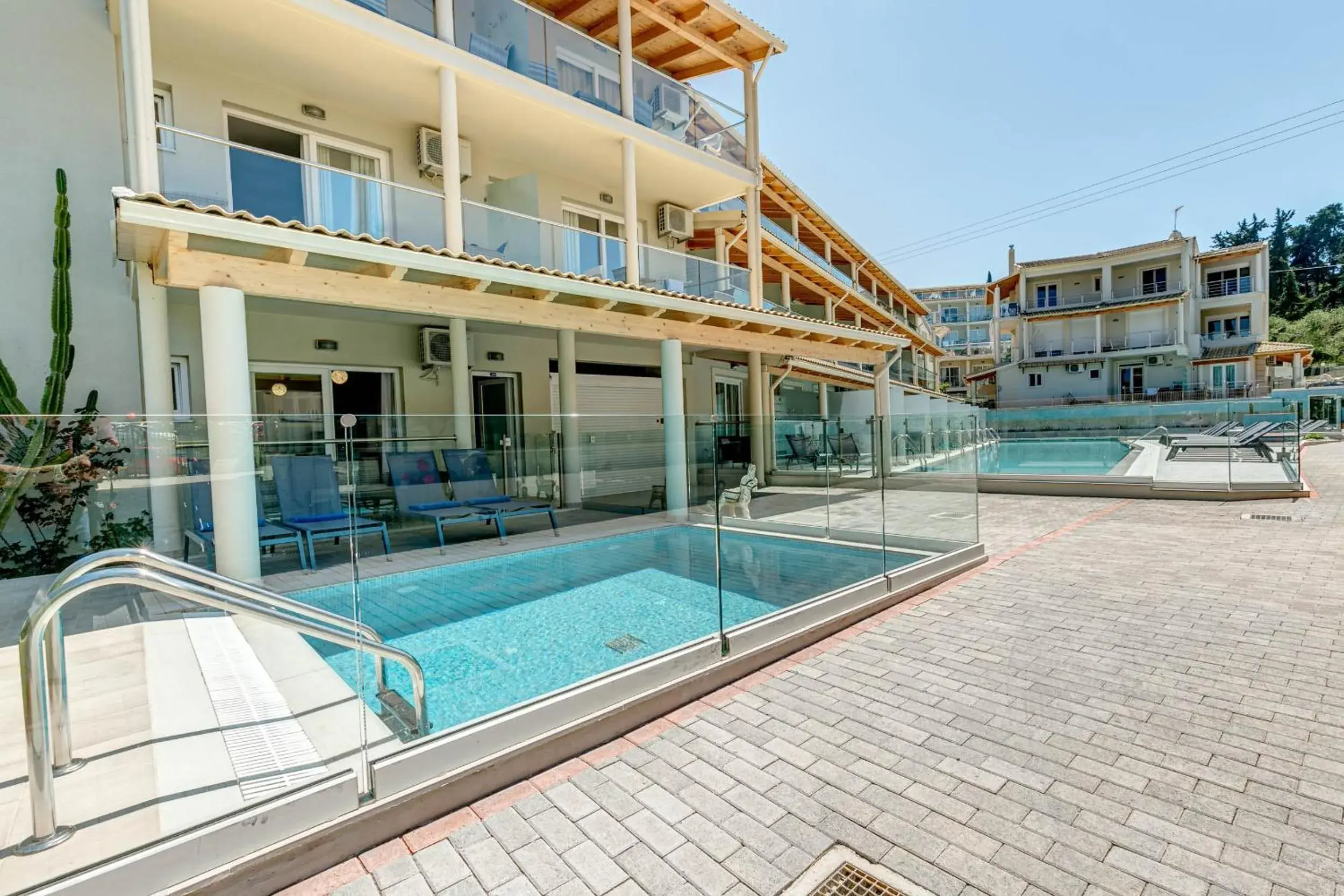 Studio with Pool View in Palapart Gikas Gouvia Studio with Pool View in Palapart Gikas Gouvia