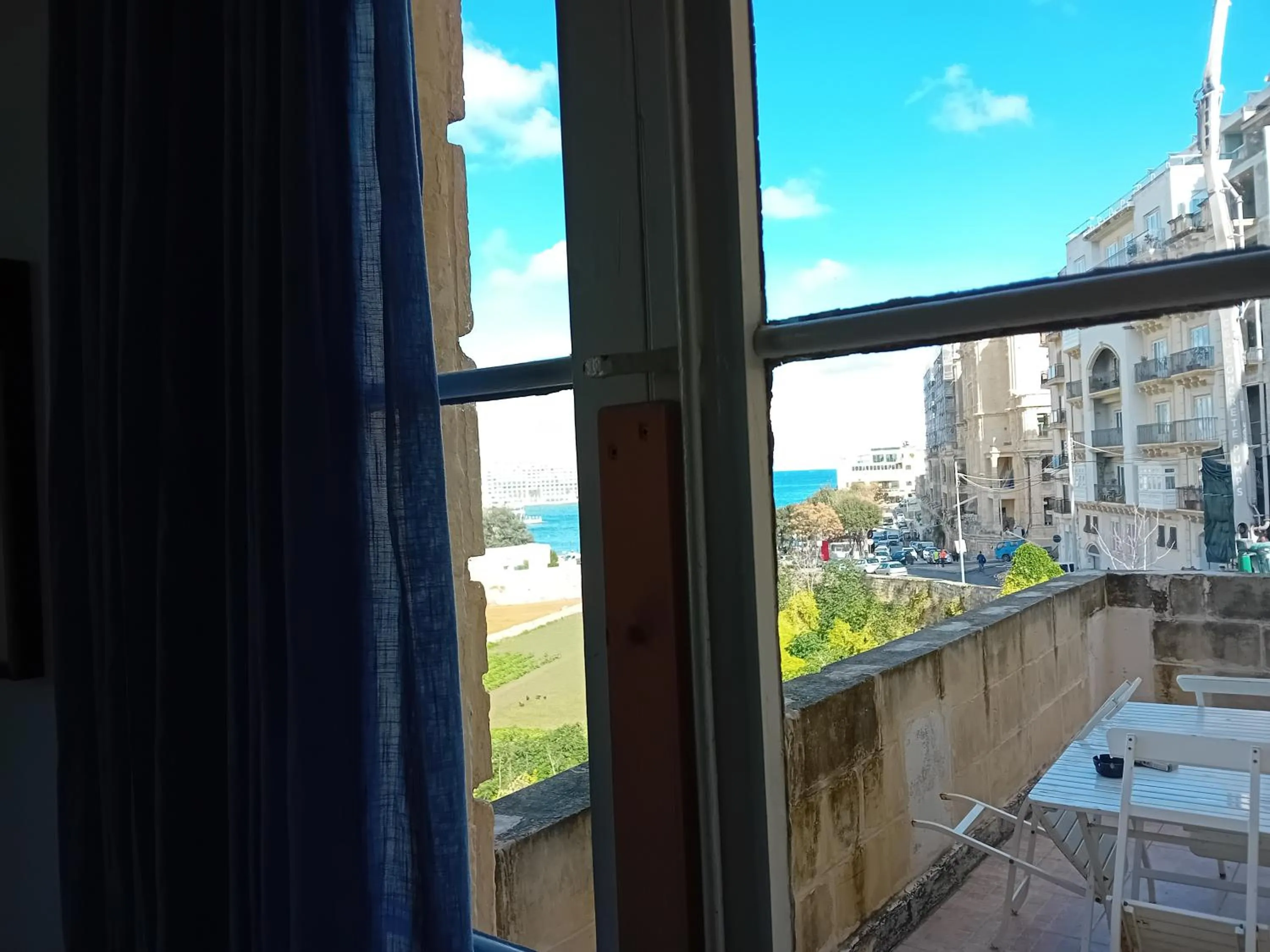 Balcony/Terrace in Follow the Sun Boutique Hostel - Pool, Breakfast & Sea Views