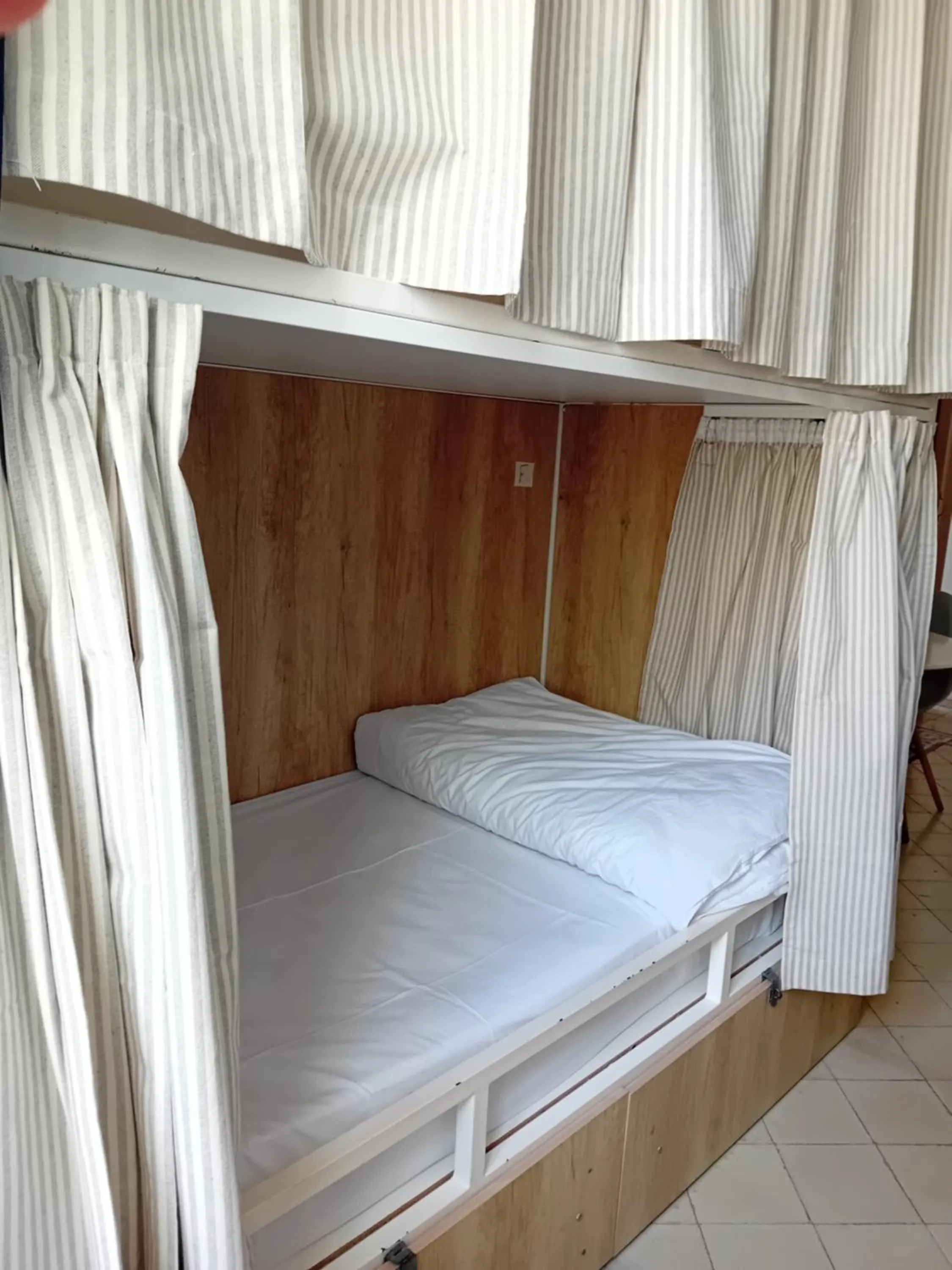 Bed in Follow the Sun Boutique Hostel - Pool, Breakfast & Sea Views