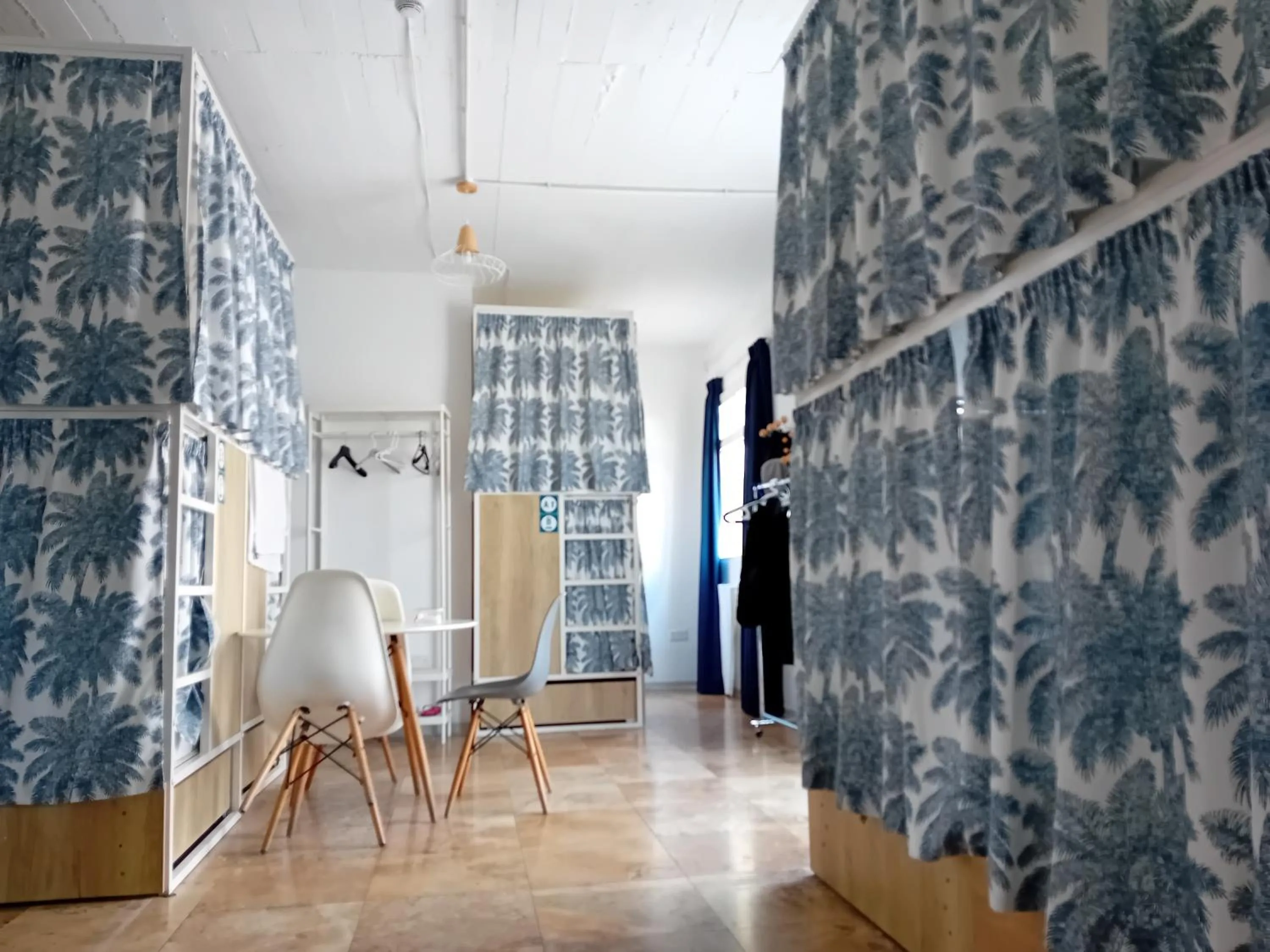 bunk bed in Follow the Sun Boutique Hostel - Pool, Breakfast & Sea Views