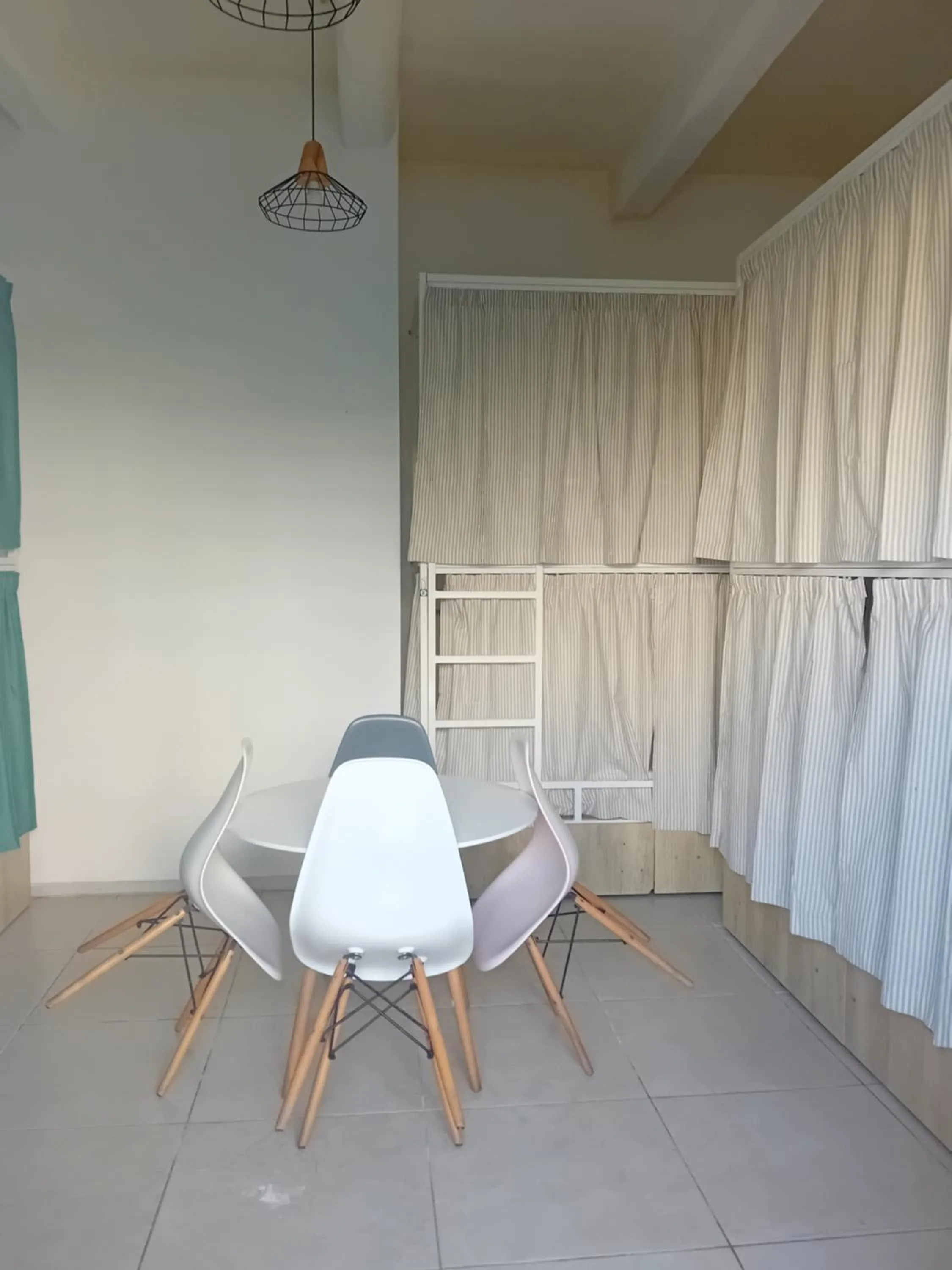 Seating area in Follow the Sun Boutique Hostel - Pool, Breakfast & Sea Views