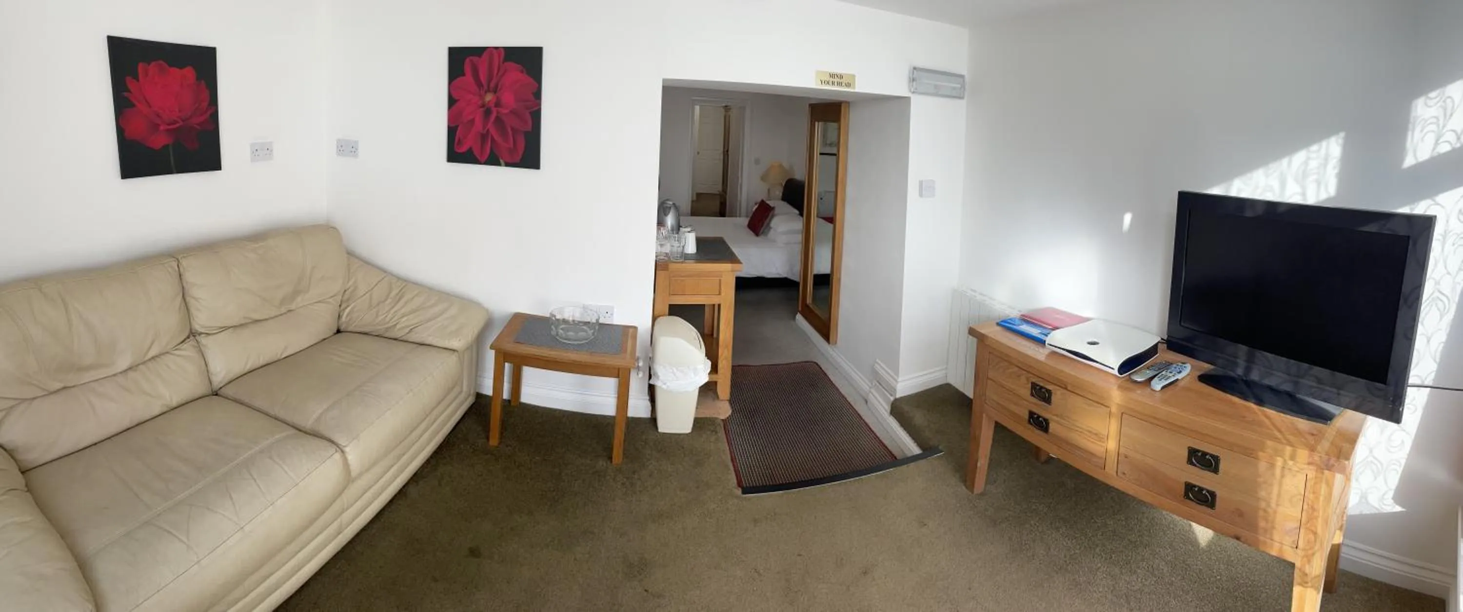 Living room in Sawyers Bed and Breakfast