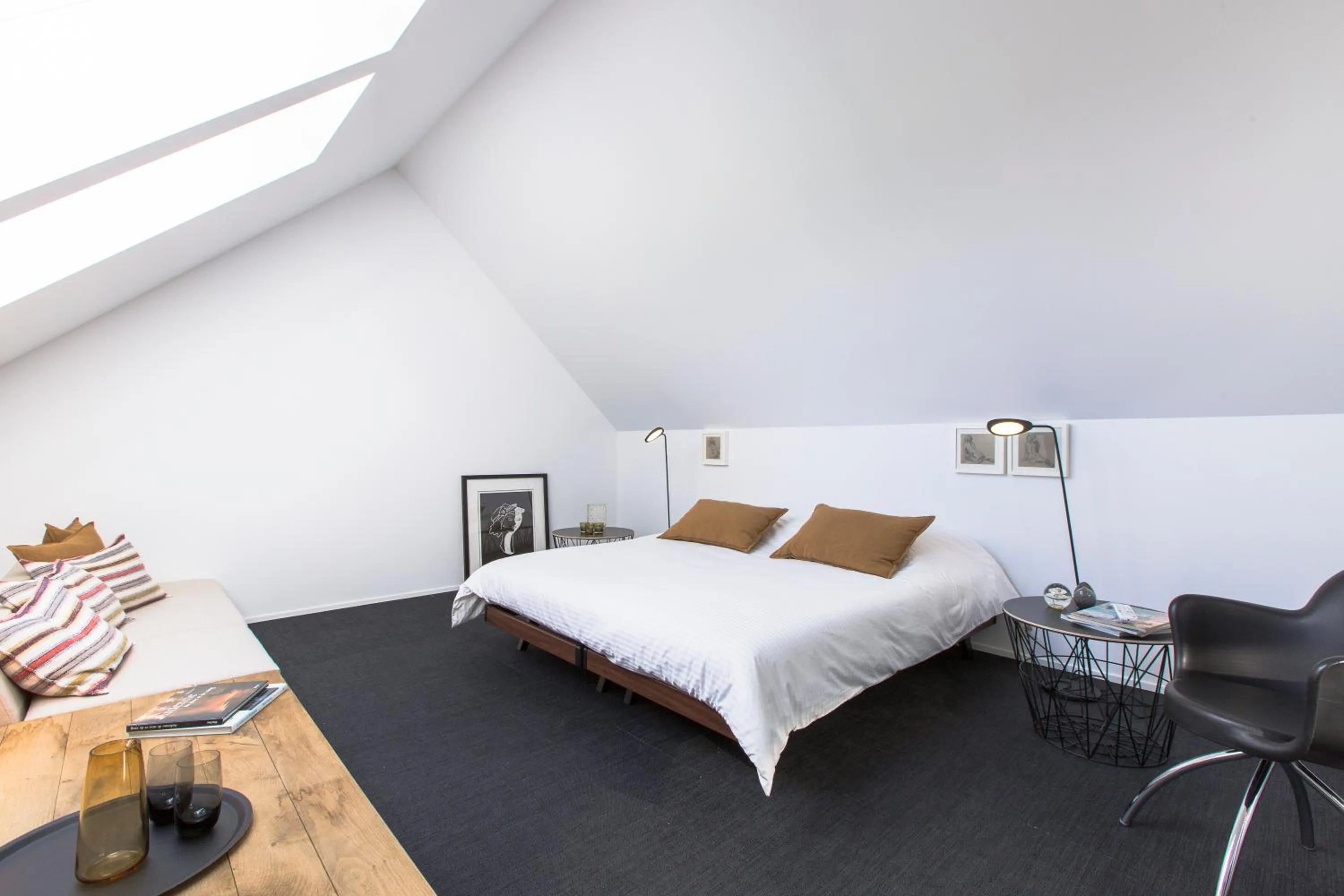 Bedroom, Bed in côté verger B&B