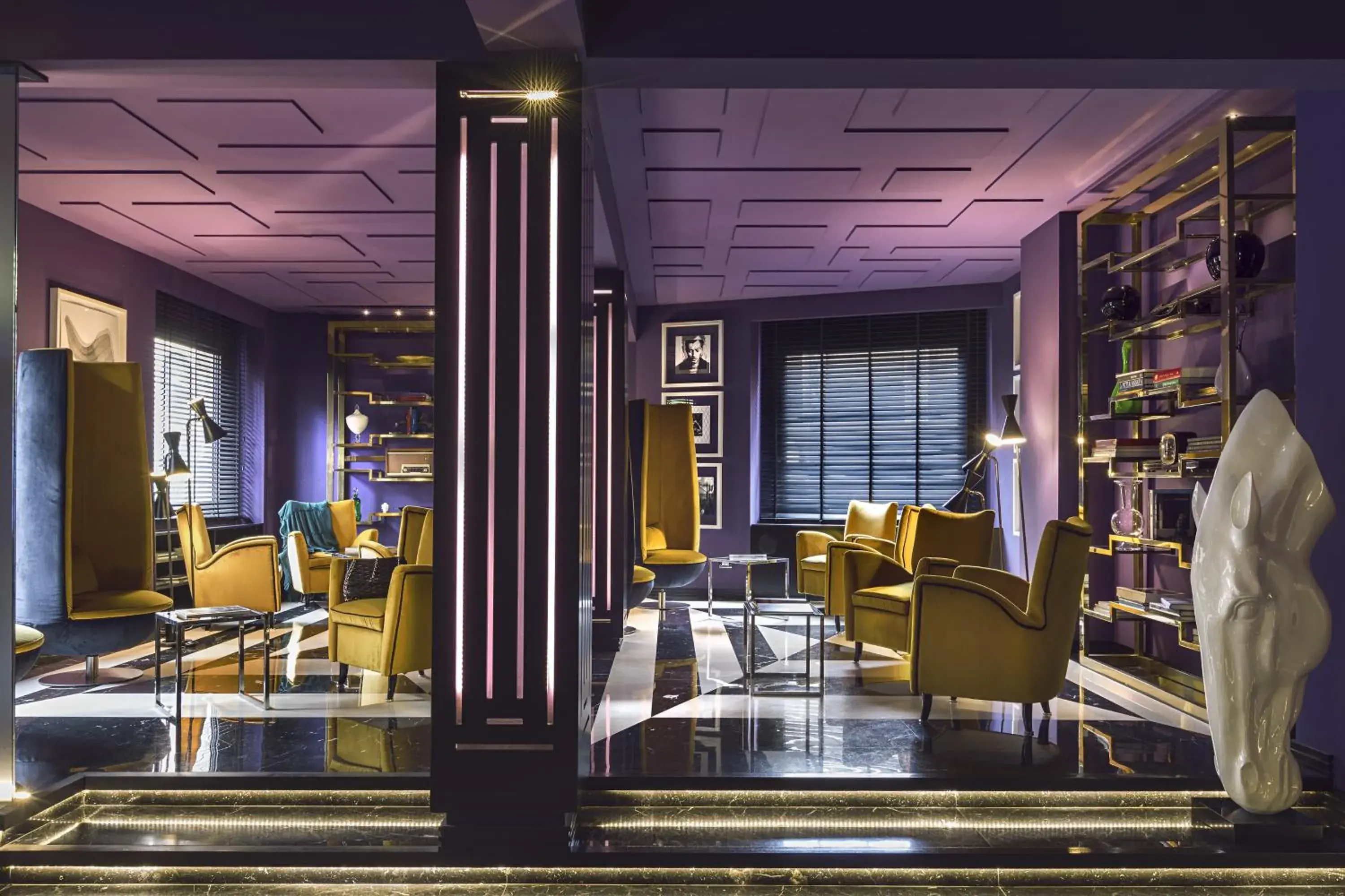 Lobby or reception in The Tribune, part of JdV by Hyatt Lobby or reception in The Tribune, part of JdV by Hyatt