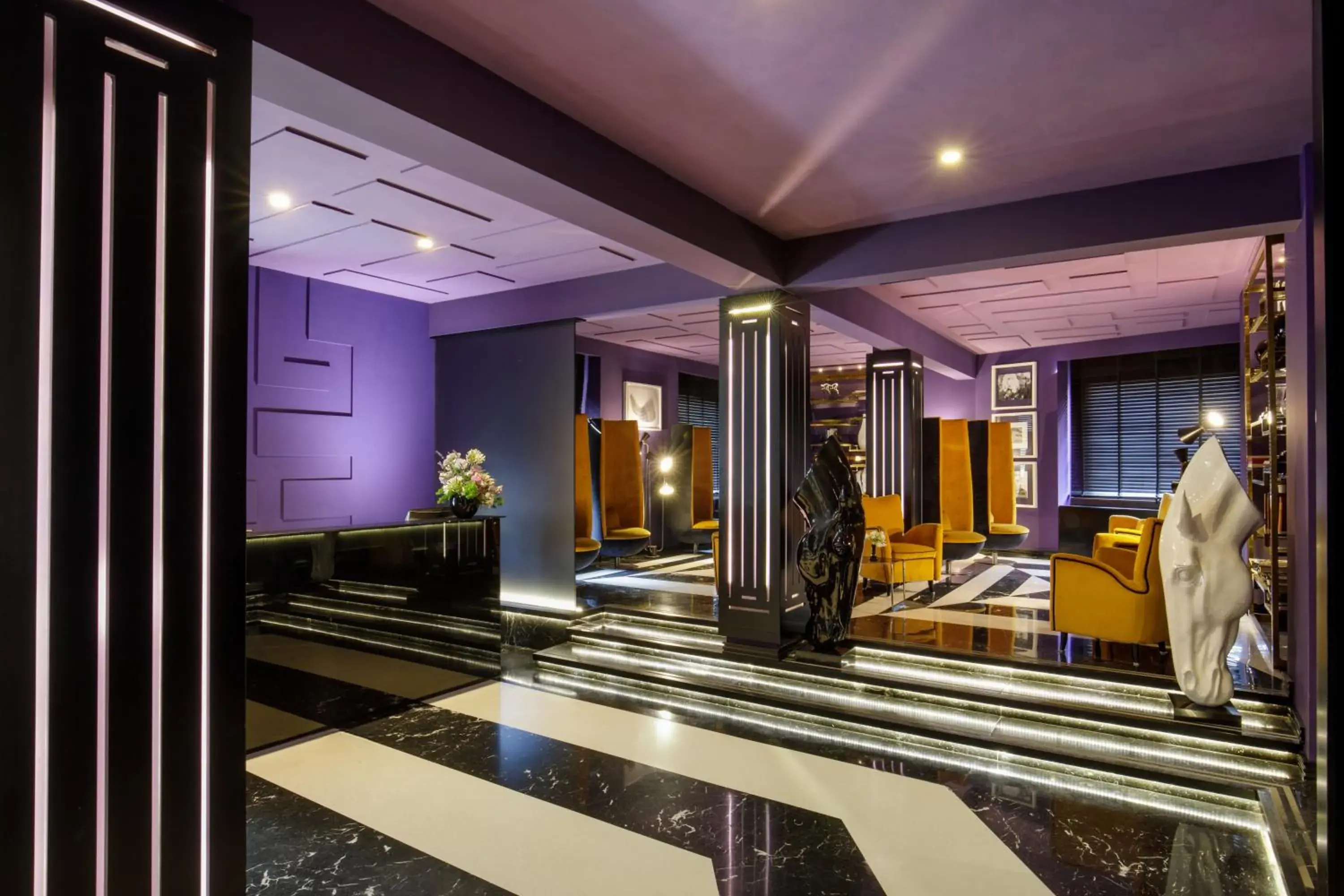 Lobby or reception in The Tribune, part of JdV by Hyatt Lobby or reception in The Tribune, part of JdV by Hyatt