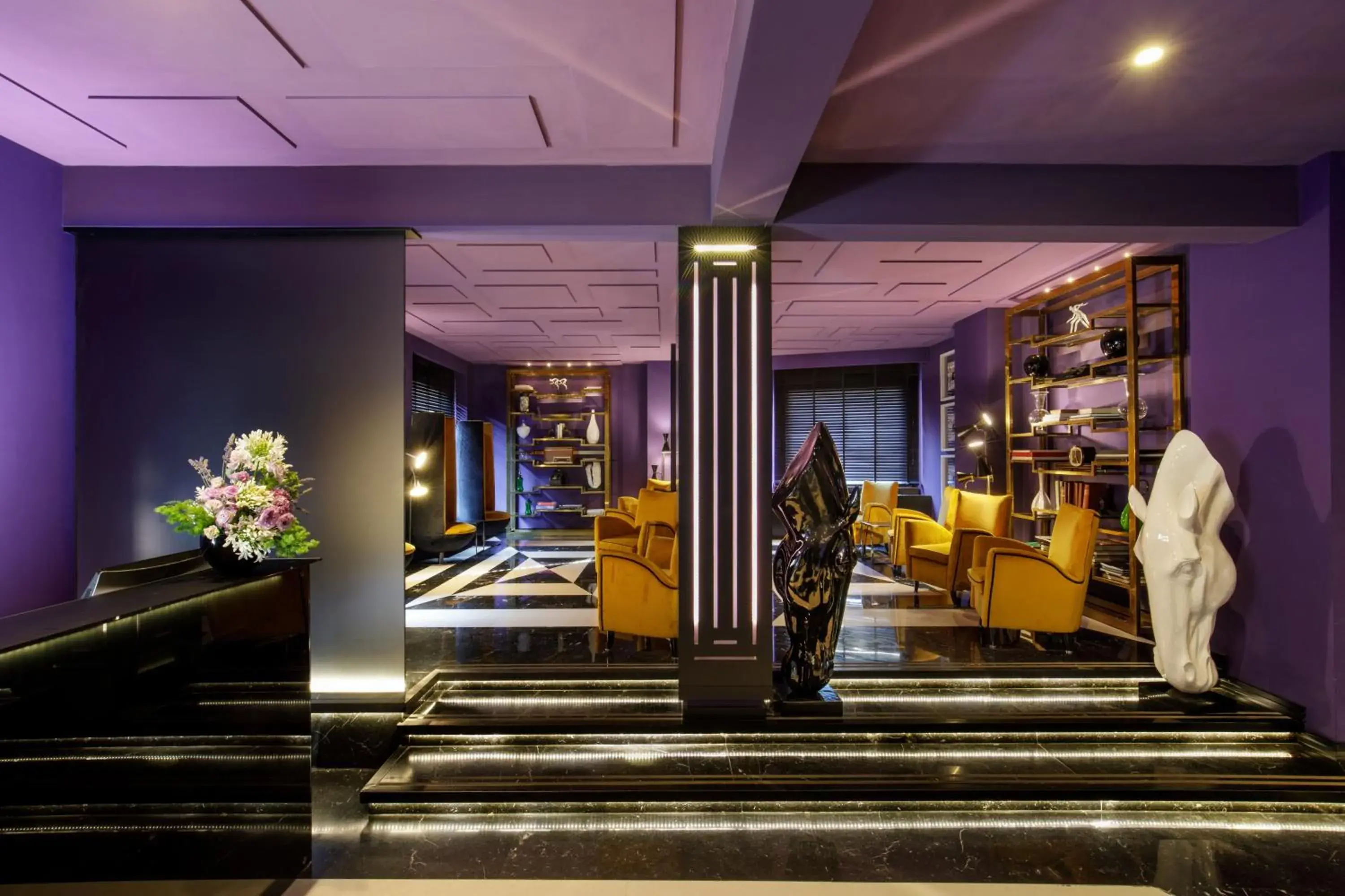 Lobby or reception in The Tribune, part of JdV by Hyatt Lobby or reception in The Tribune, part of JdV by Hyatt