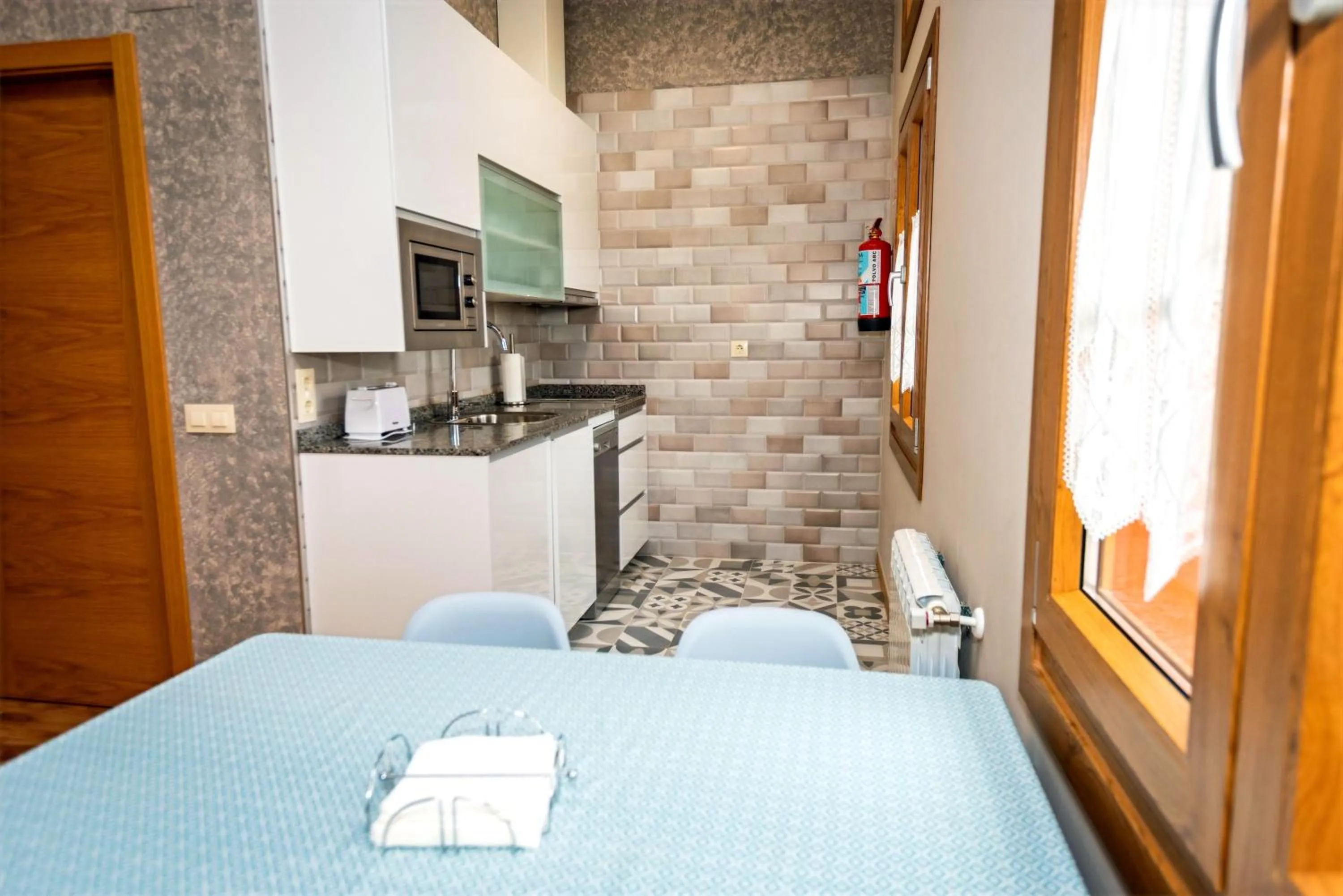 Bathroom in Apartamentos Navalin