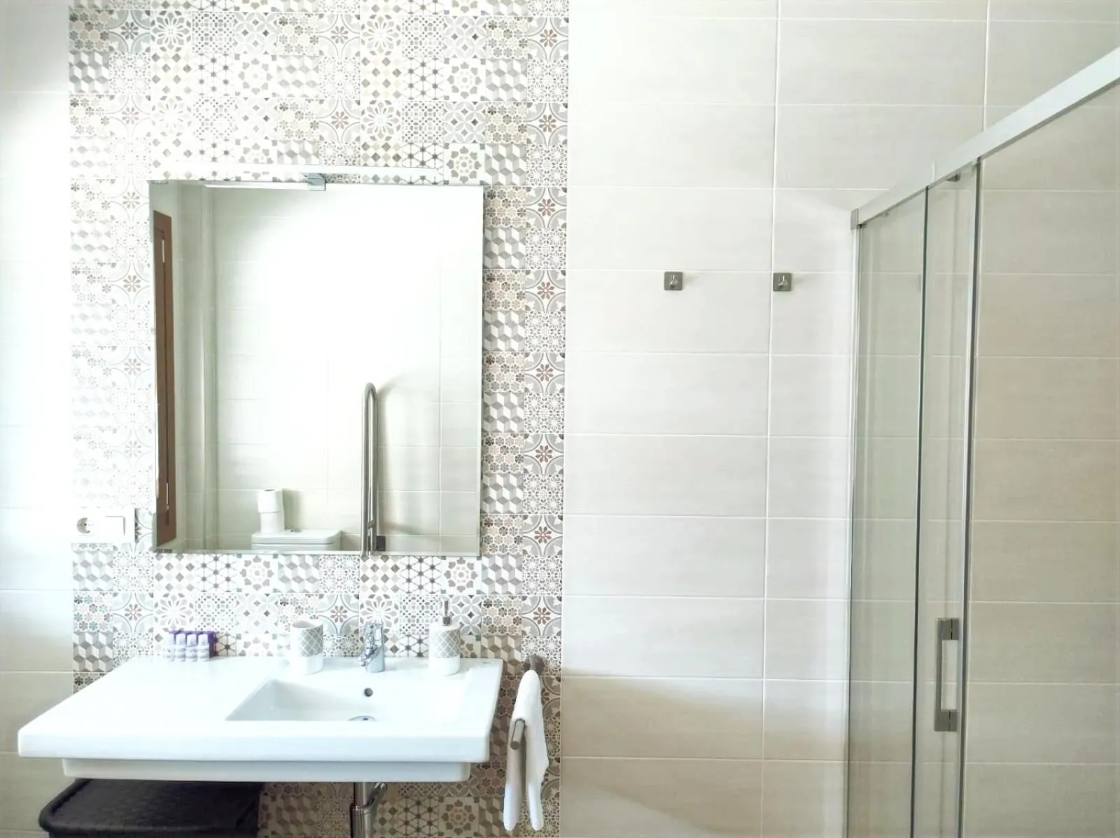 Bathroom in Apartamentos Navalin