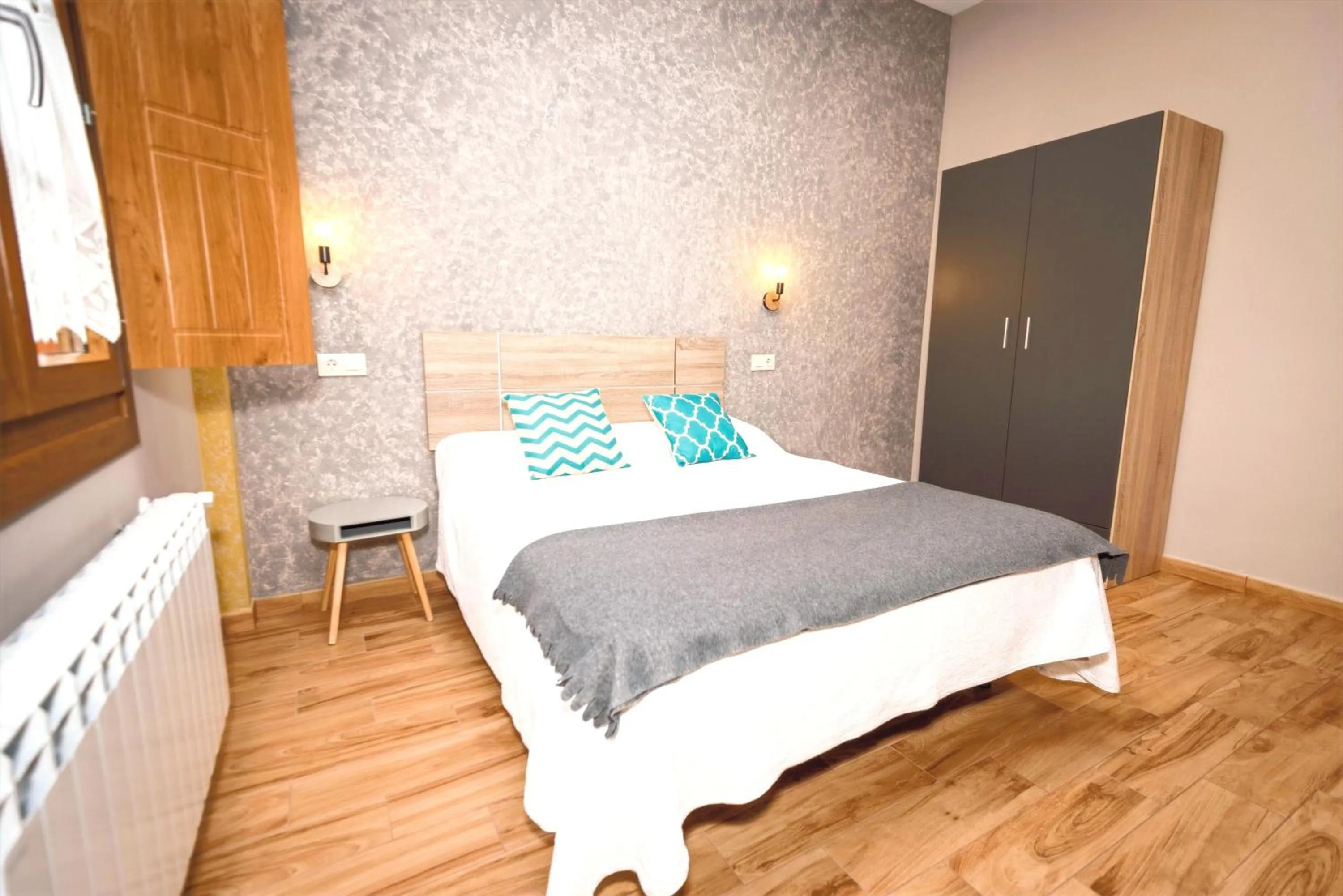 Bed in Apartamentos Navalin