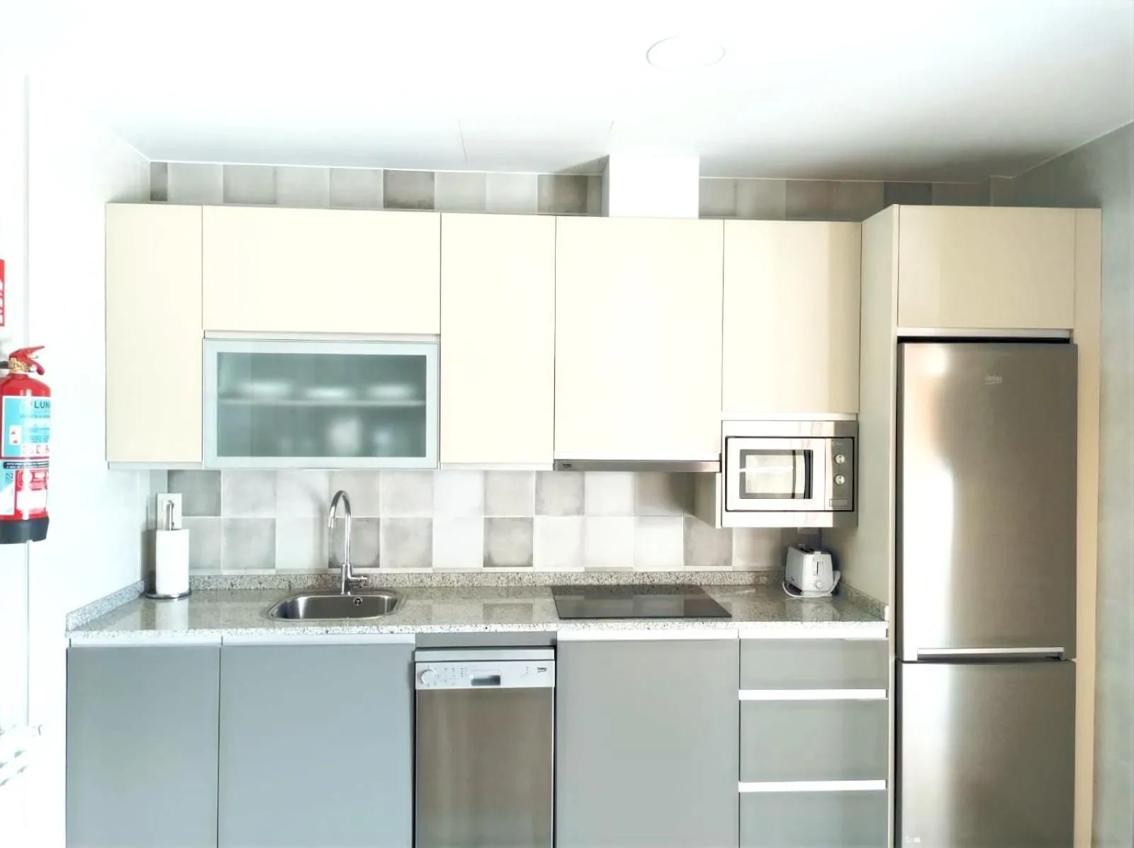 kitchen in Apartamentos Navalin