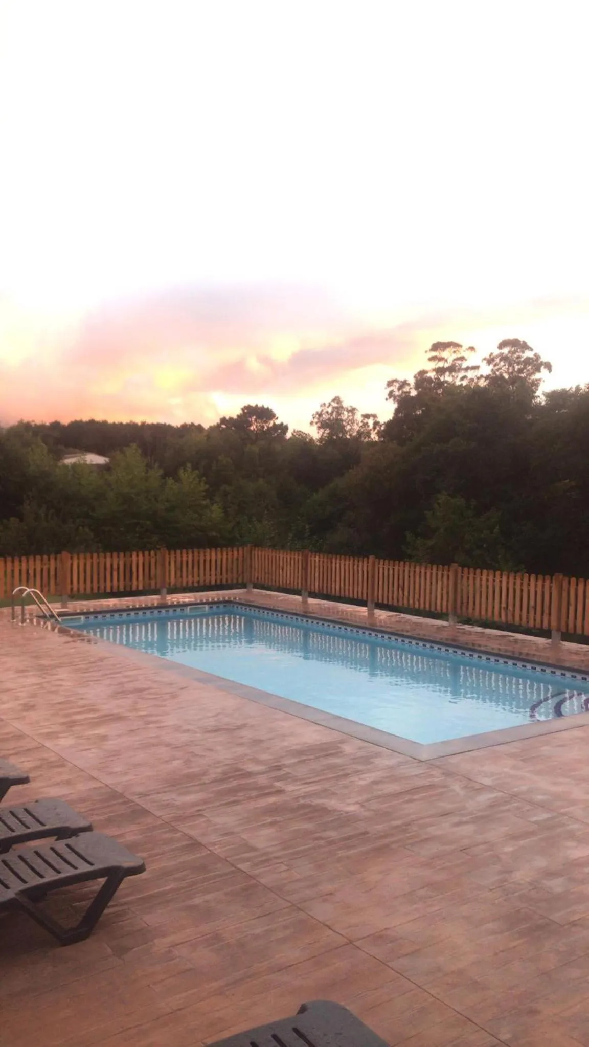 Swimming pool in Apartamentos Navalin
