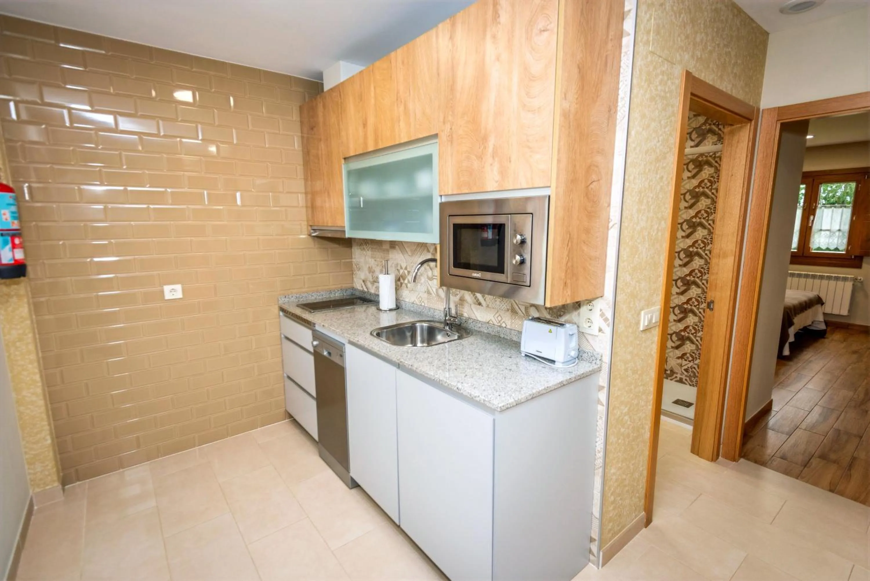 kitchen in Apartamentos Navalin