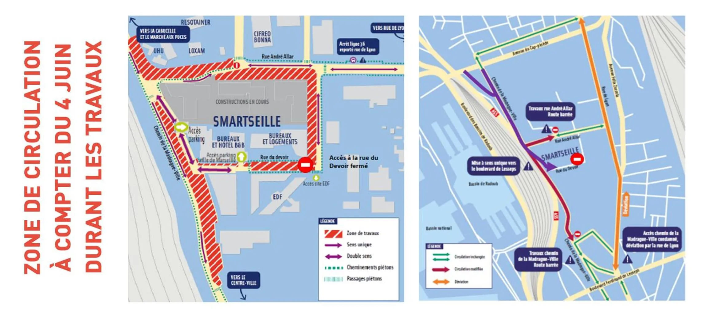 Location in B&B HOTEL Marseille Les Ports