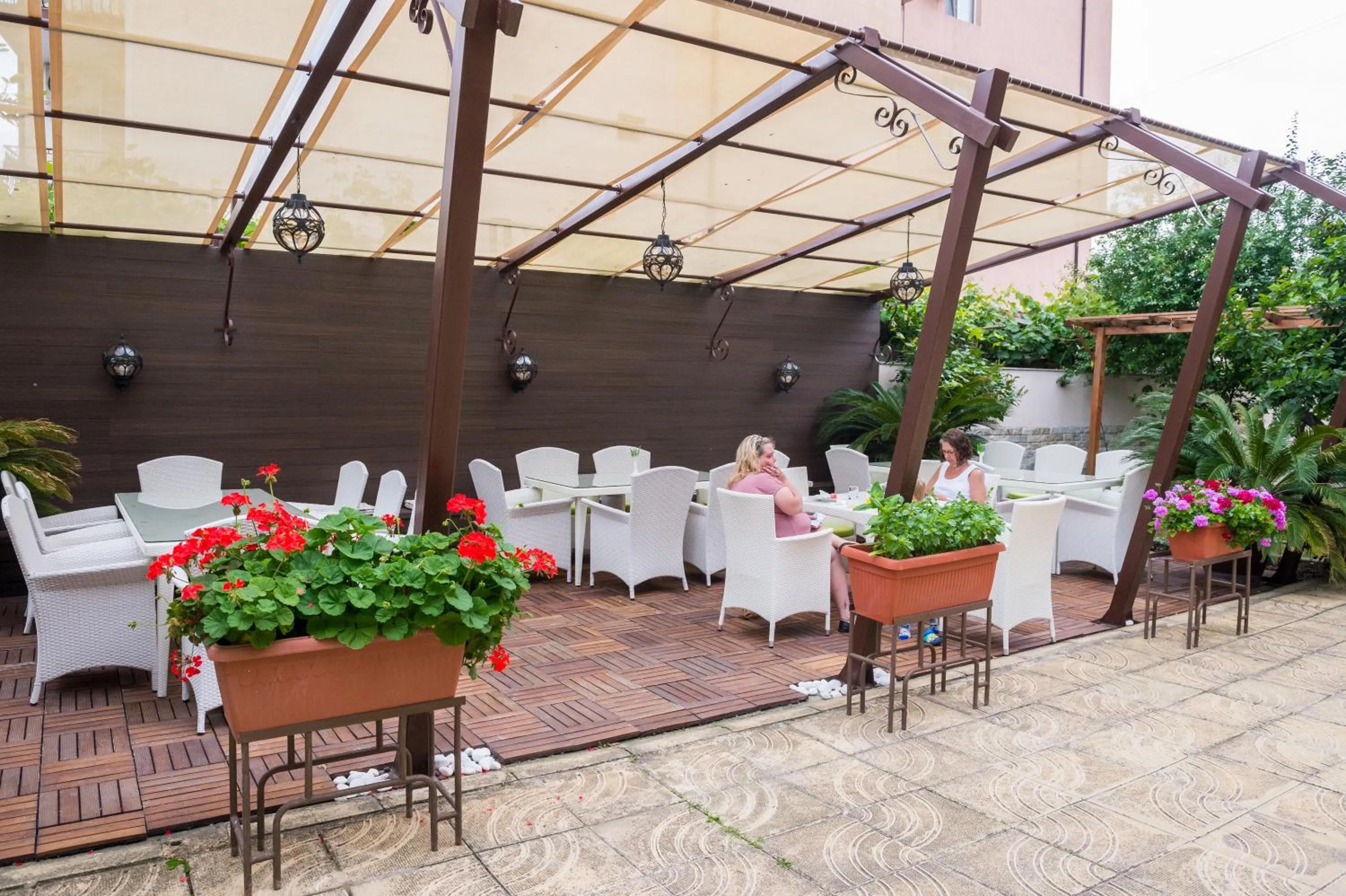 Balcony/Terrace in Hotel Central