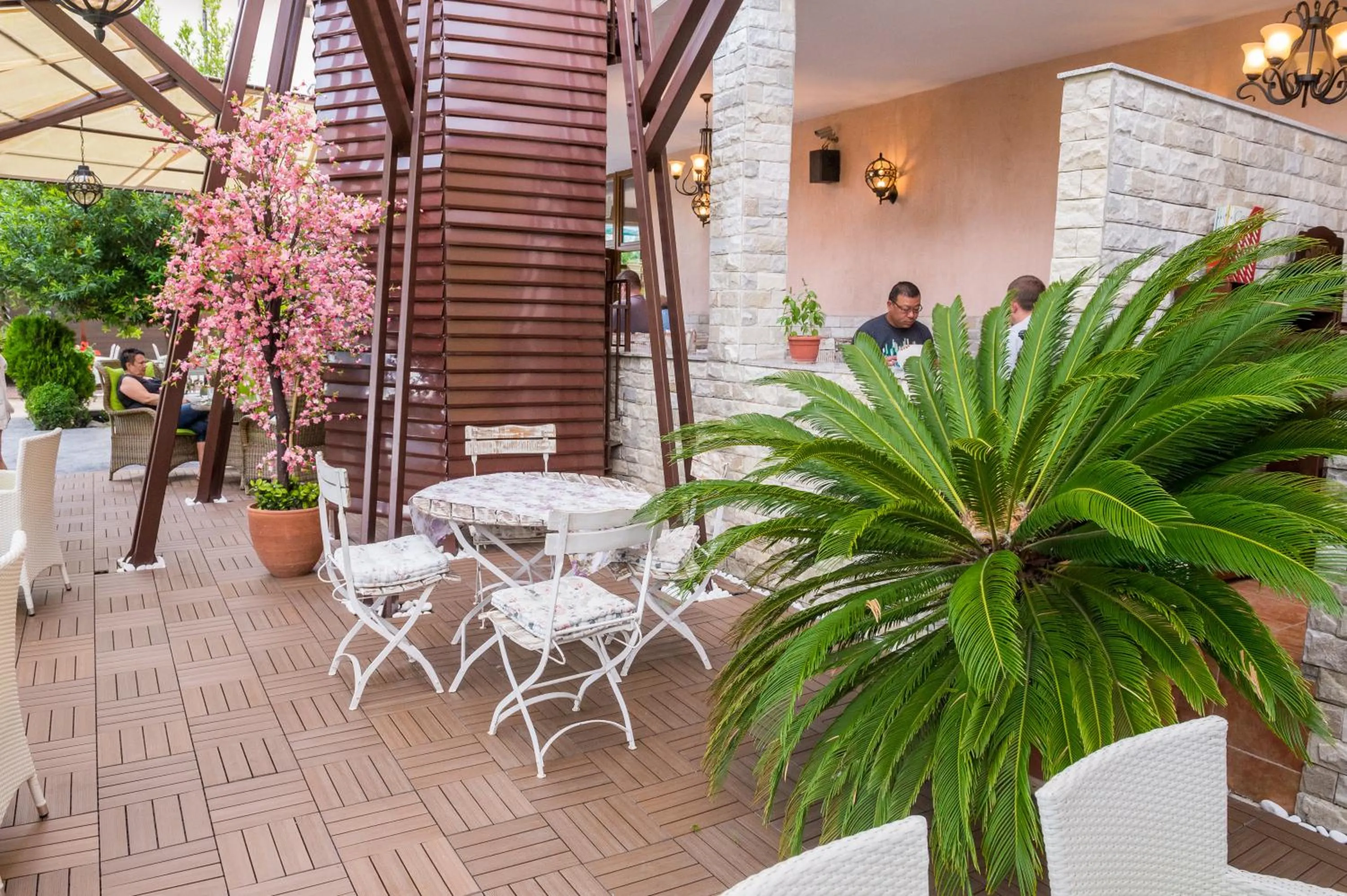 Balcony/Terrace in Hotel Central