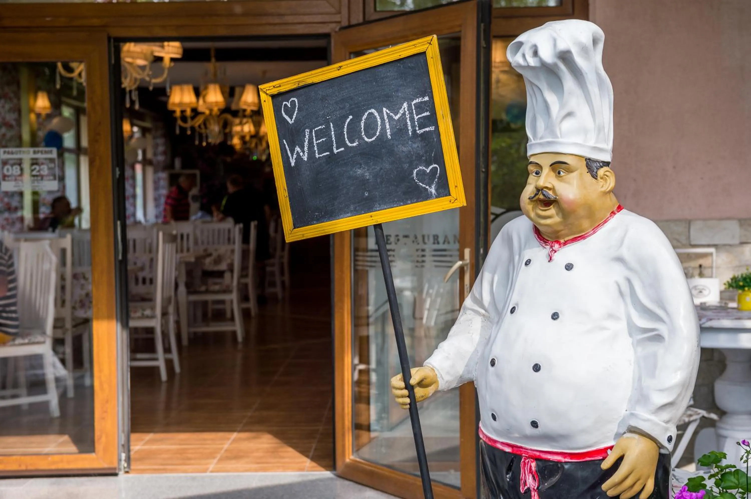 Facade/entrance in Hotel Central