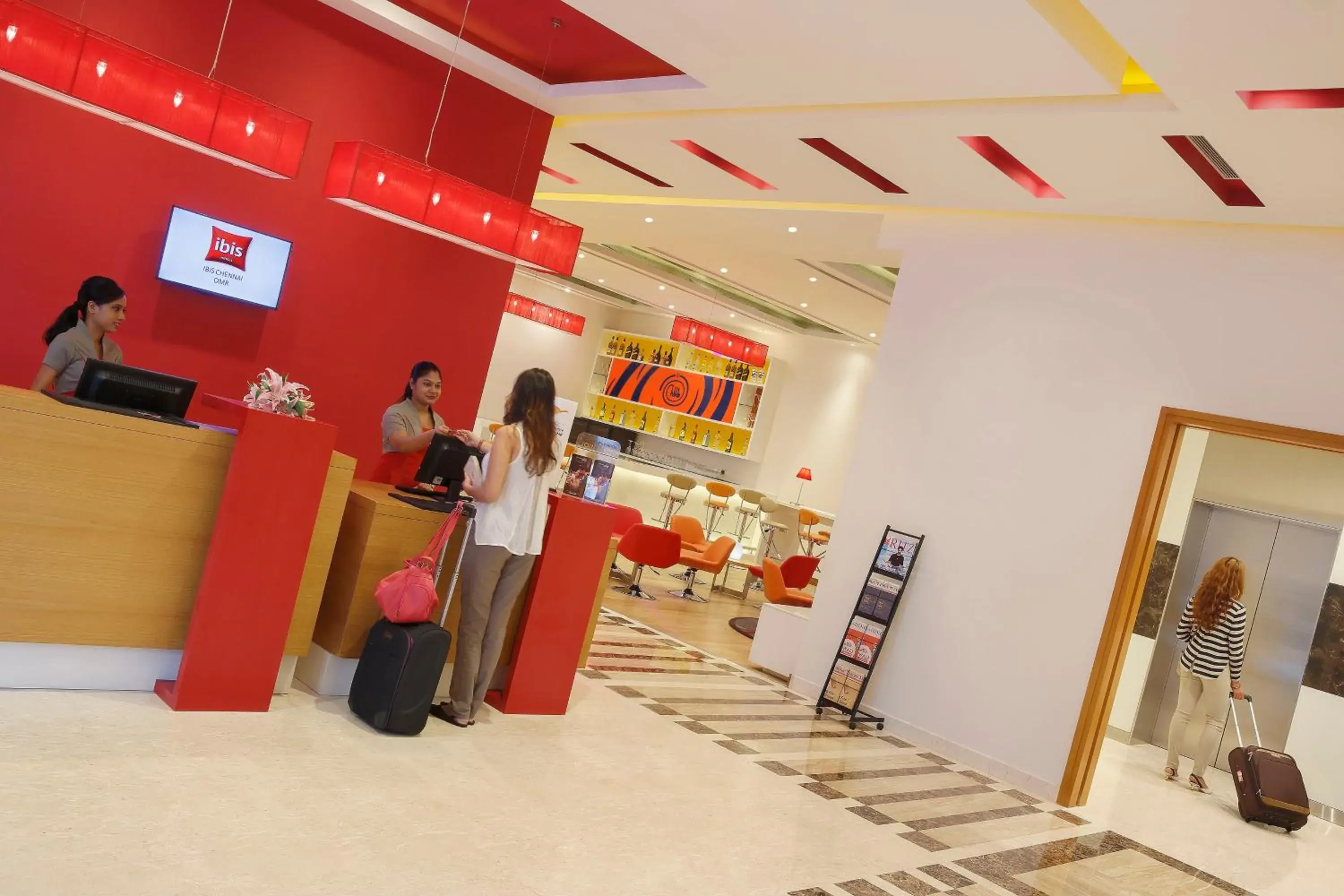 Lobby or reception in Ibis Chennai OMR - An Accor Brand Lobby or reception in Ibis Chennai OMR - An Accor Brand