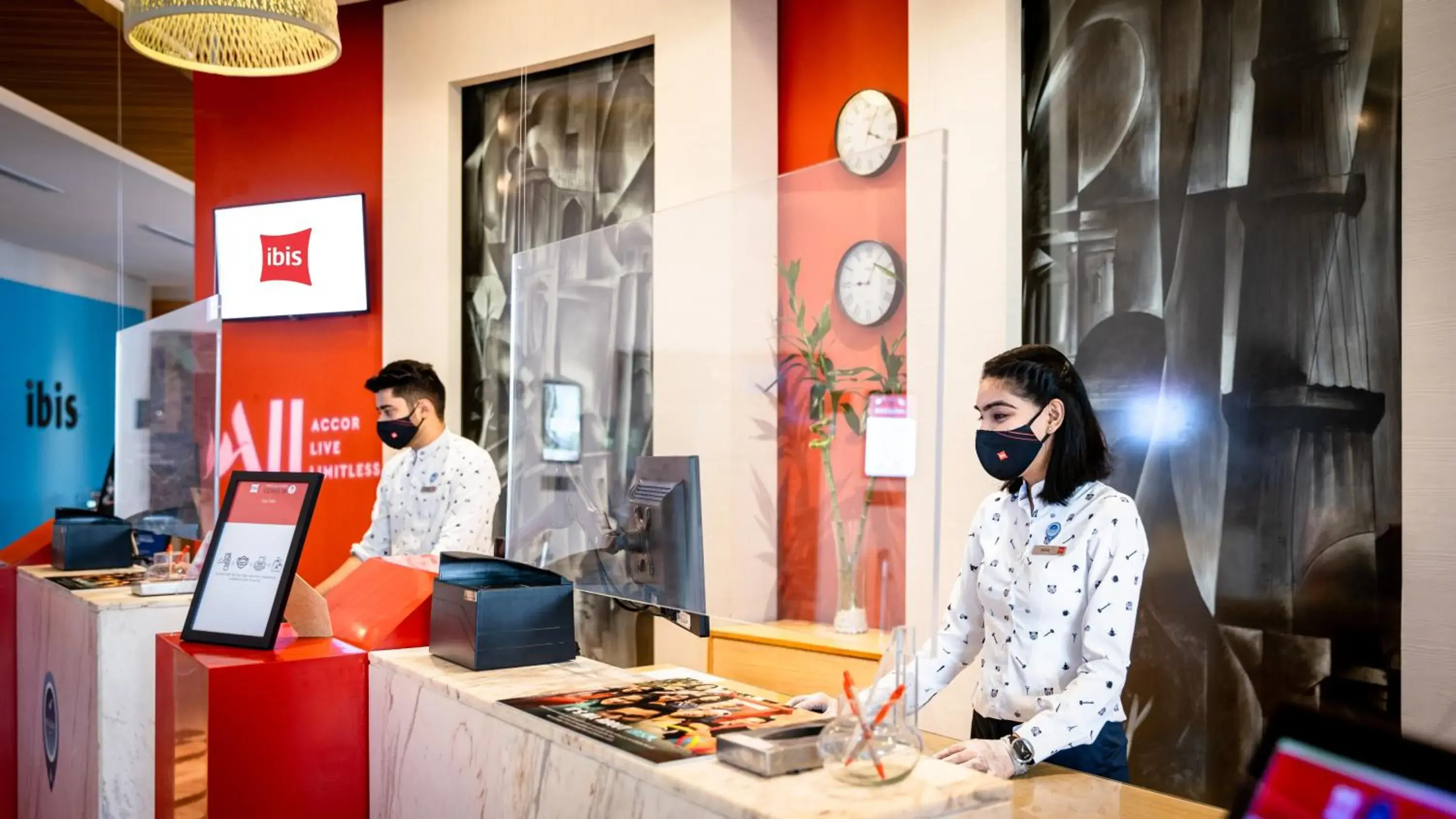 Lobby or reception in Ibis Chennai OMR - An Accor Brand Lobby or reception in Ibis Chennai OMR - An Accor Brand