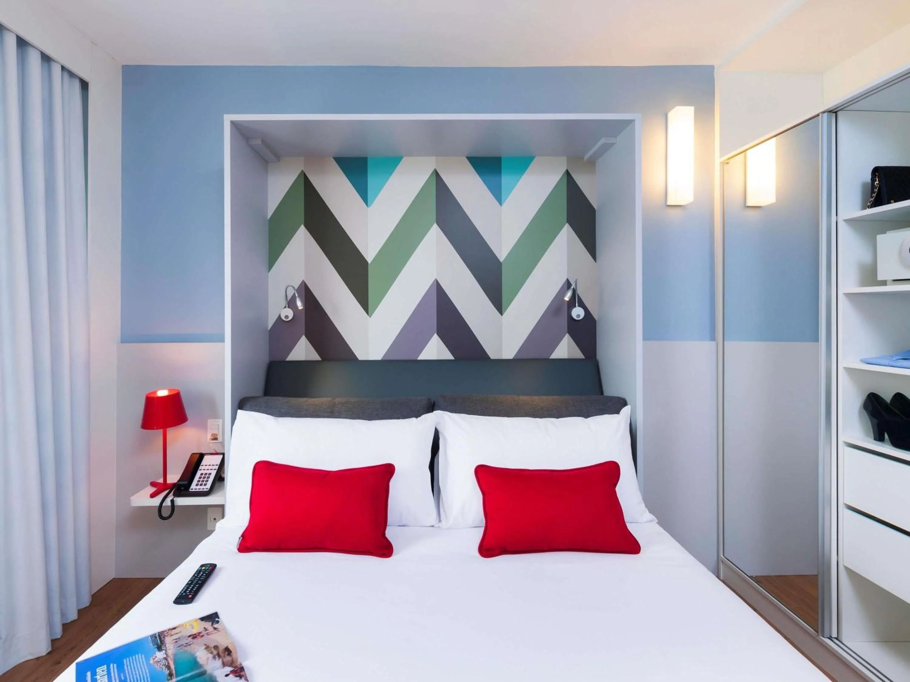 Bedroom, Bed in Mercure Jundiai Shopping