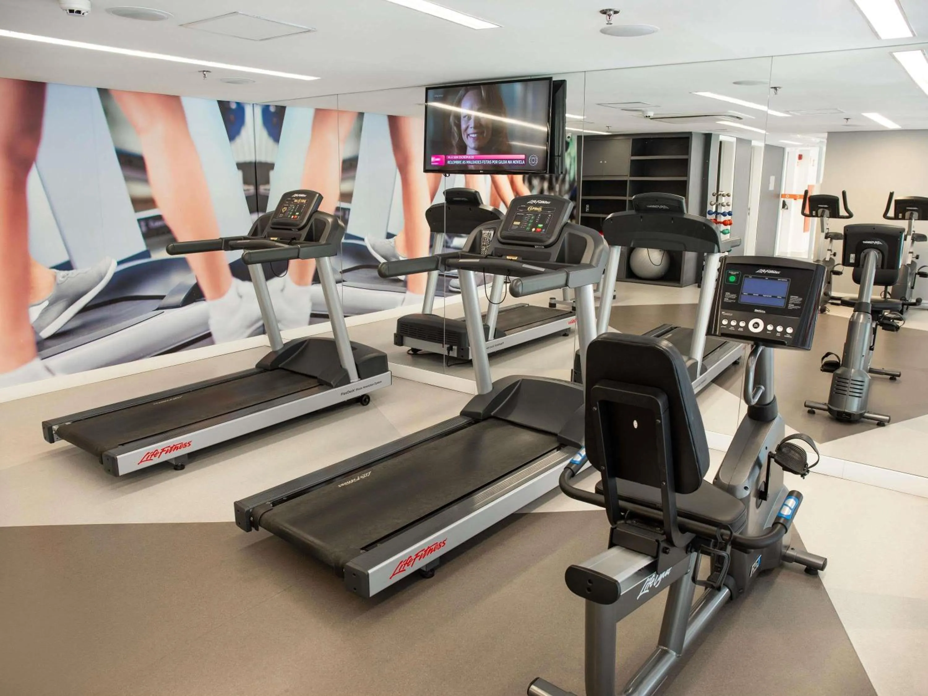 Fitness centre/facilities in Mercure Jundiai Shopping