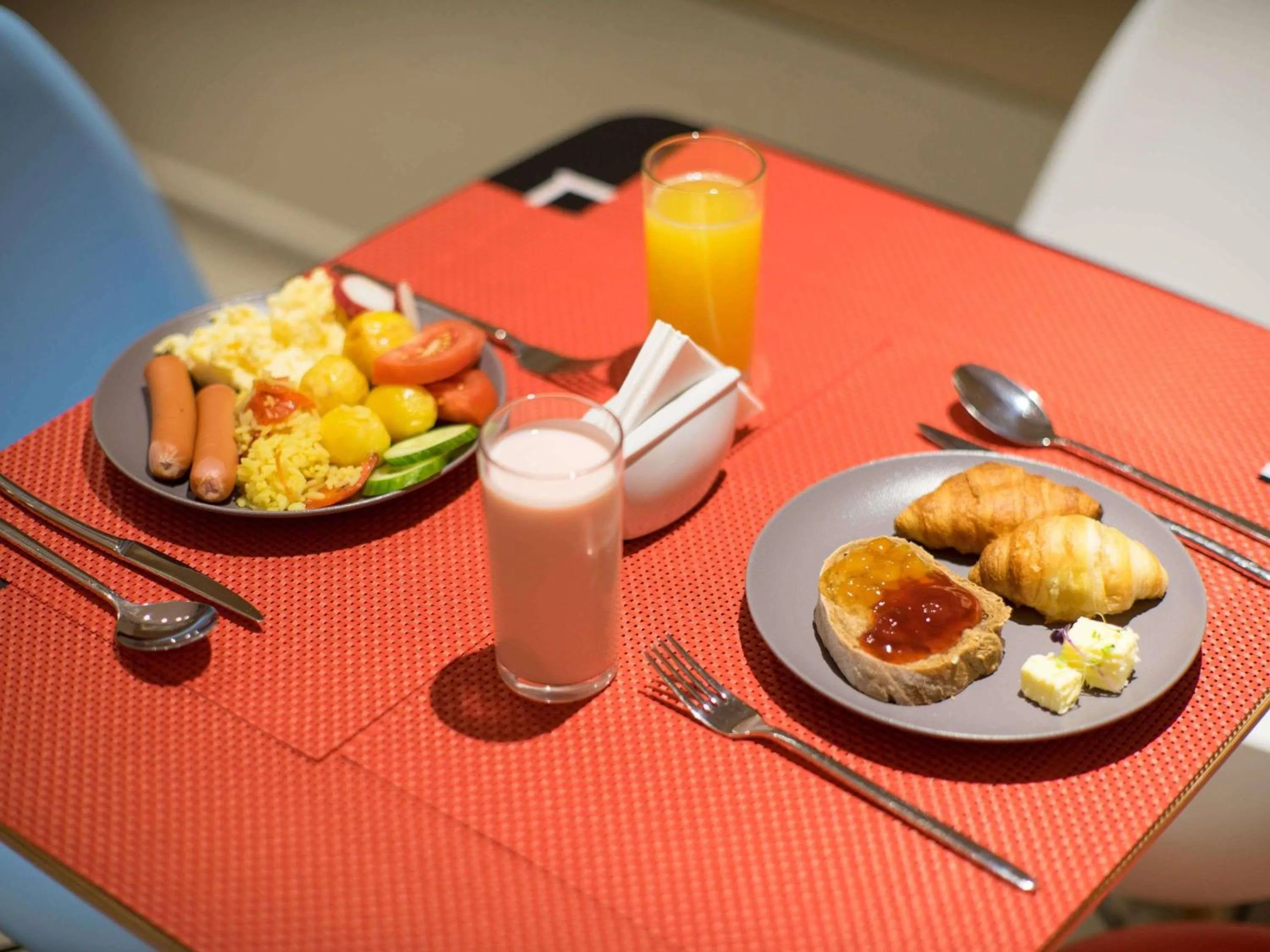 Breakfast in Ibis Riga Centre