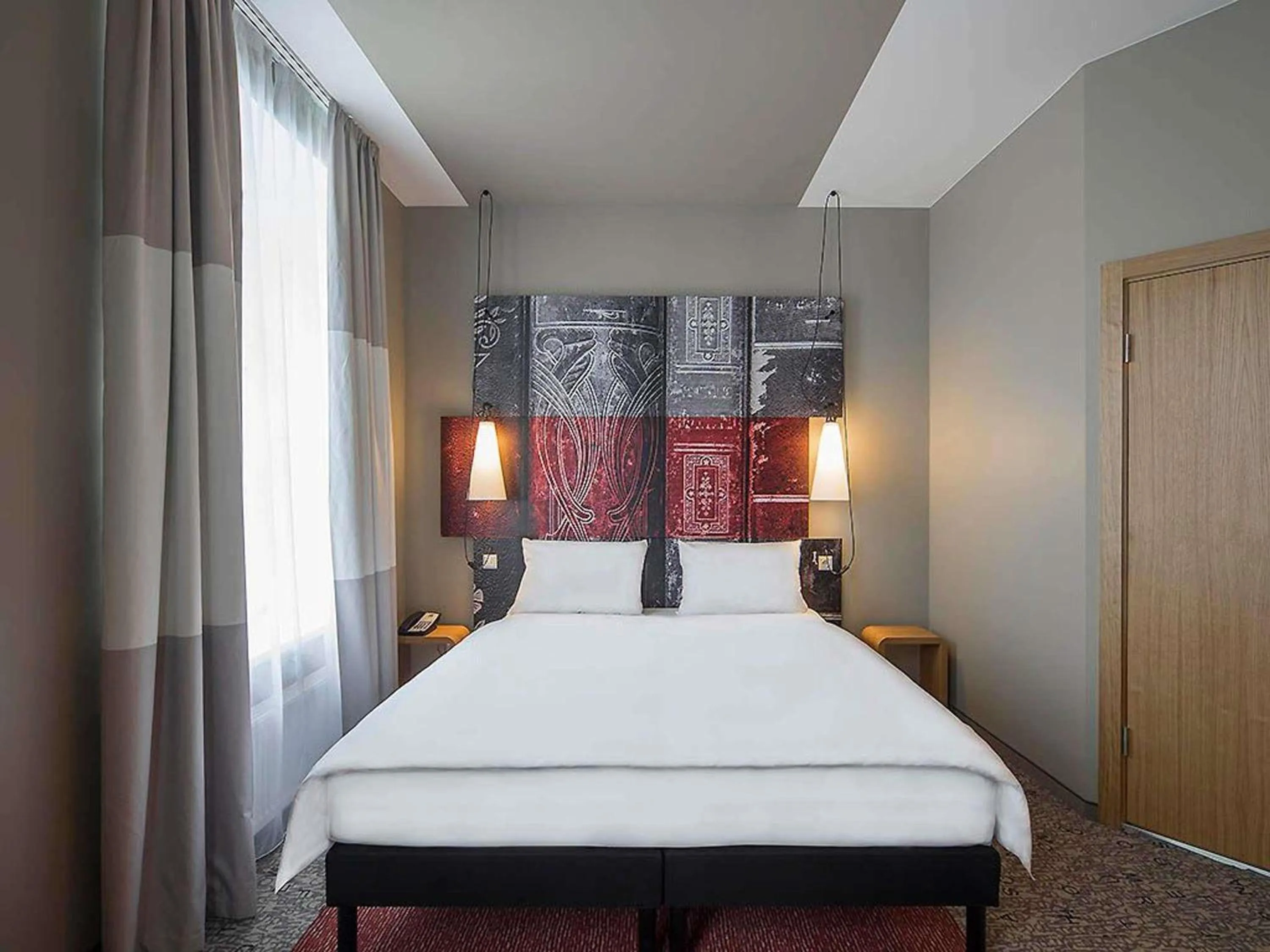 Bedroom, Bed in Ibis Riga Centre