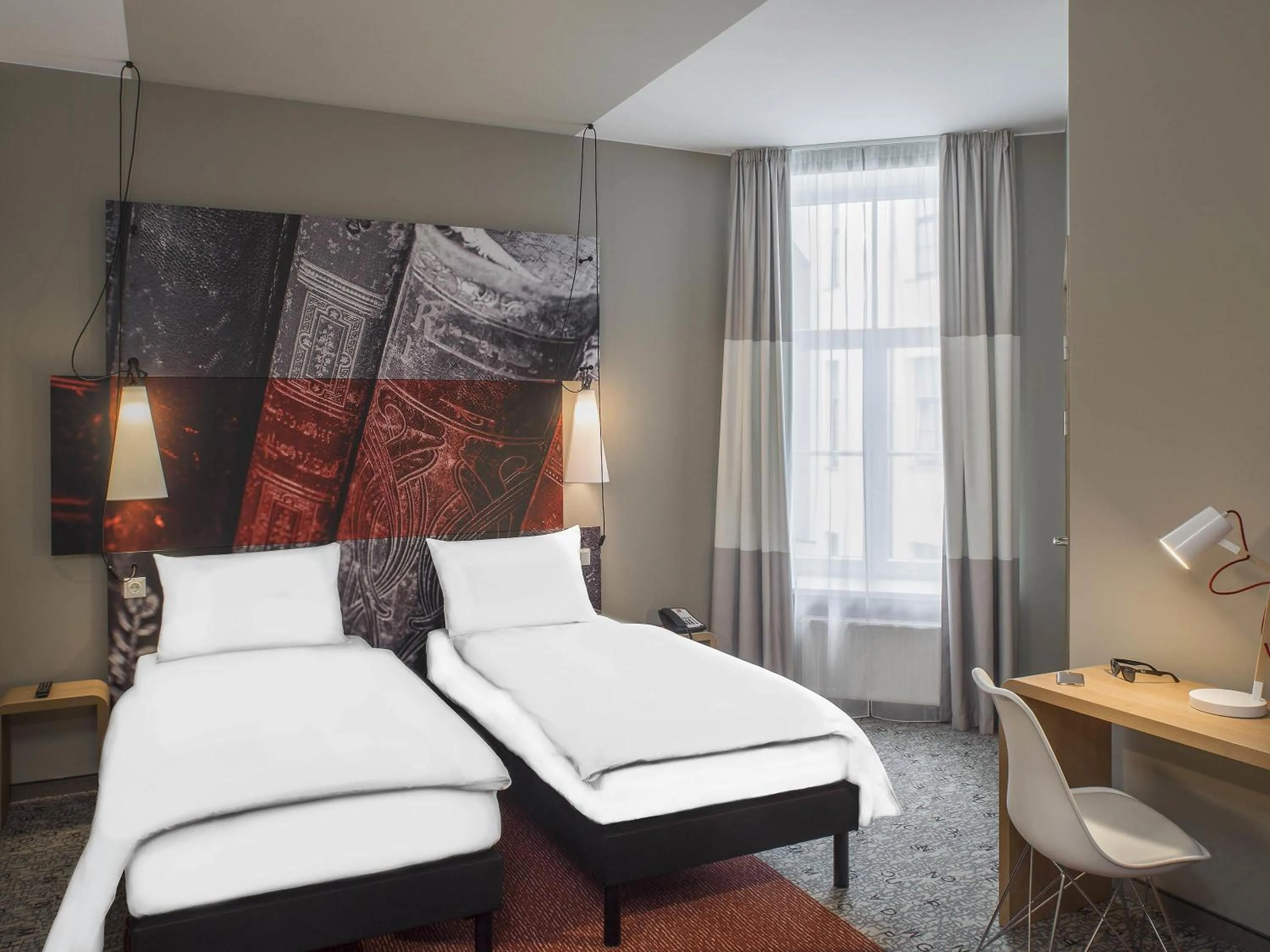 Bedroom, Bed in Ibis Riga Centre