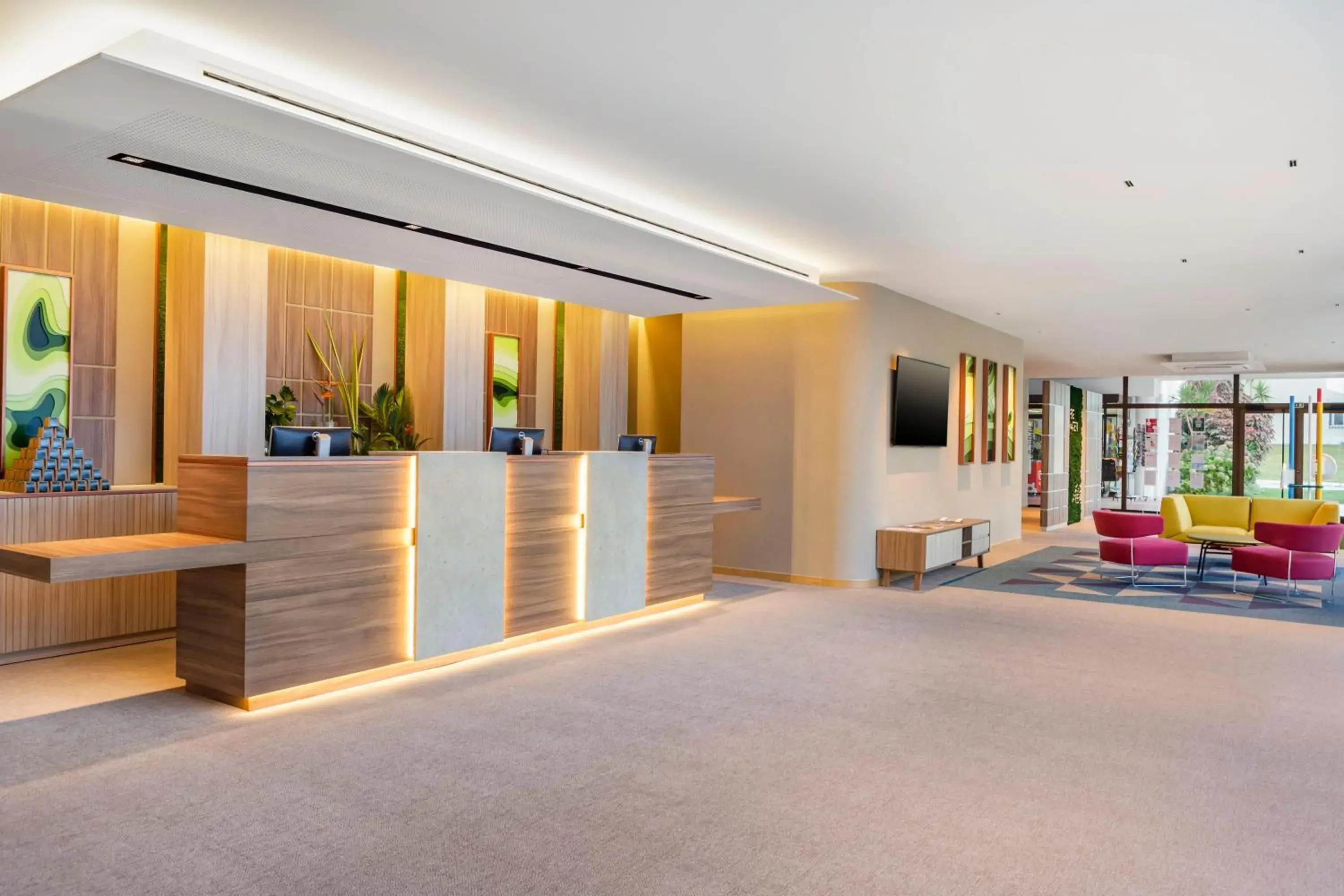 Lobby or reception in Vilar do Golf Lobby or reception in Vilar do Golf