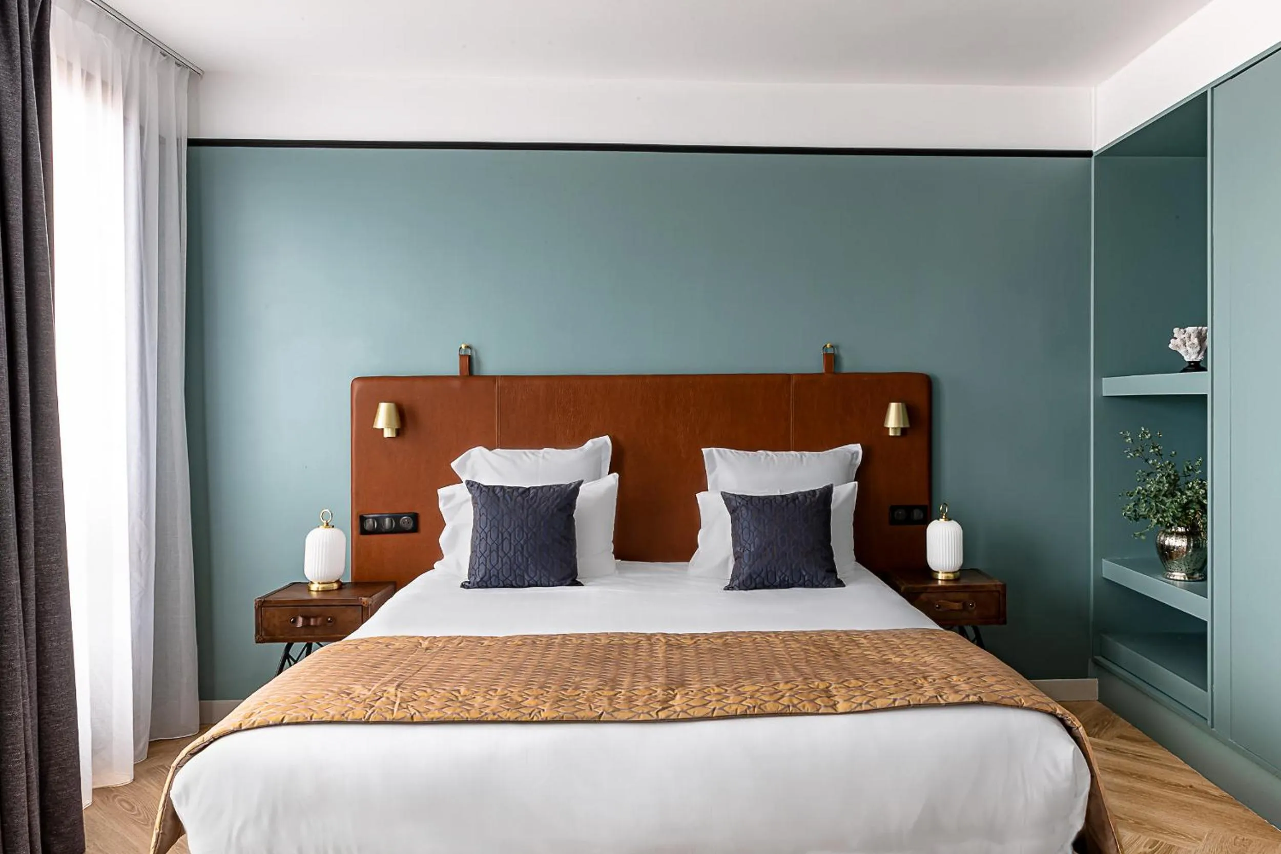 Bedroom, Bed in Maison des Ambassadeurs