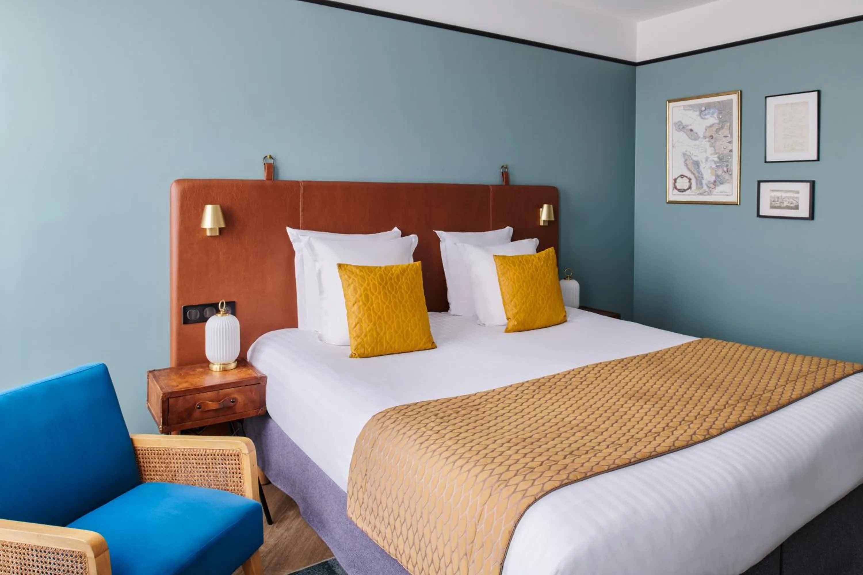 Bed in Maison des Ambassadeurs