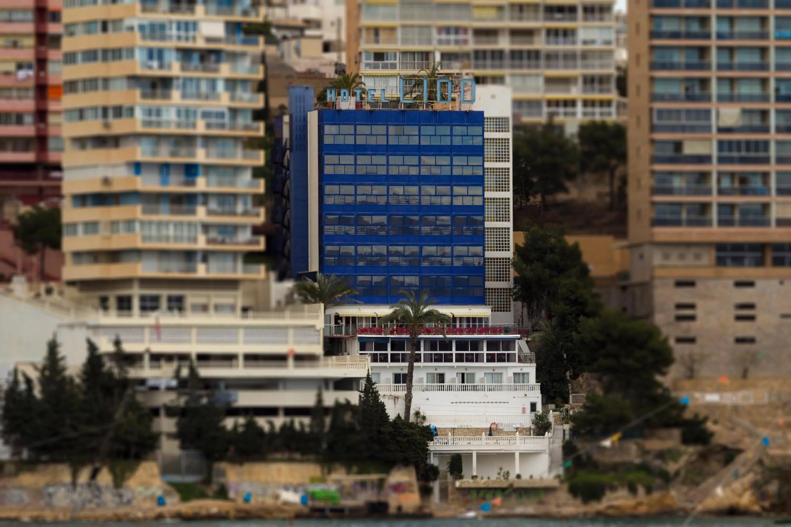 Facade/entrance in Hotel Lido