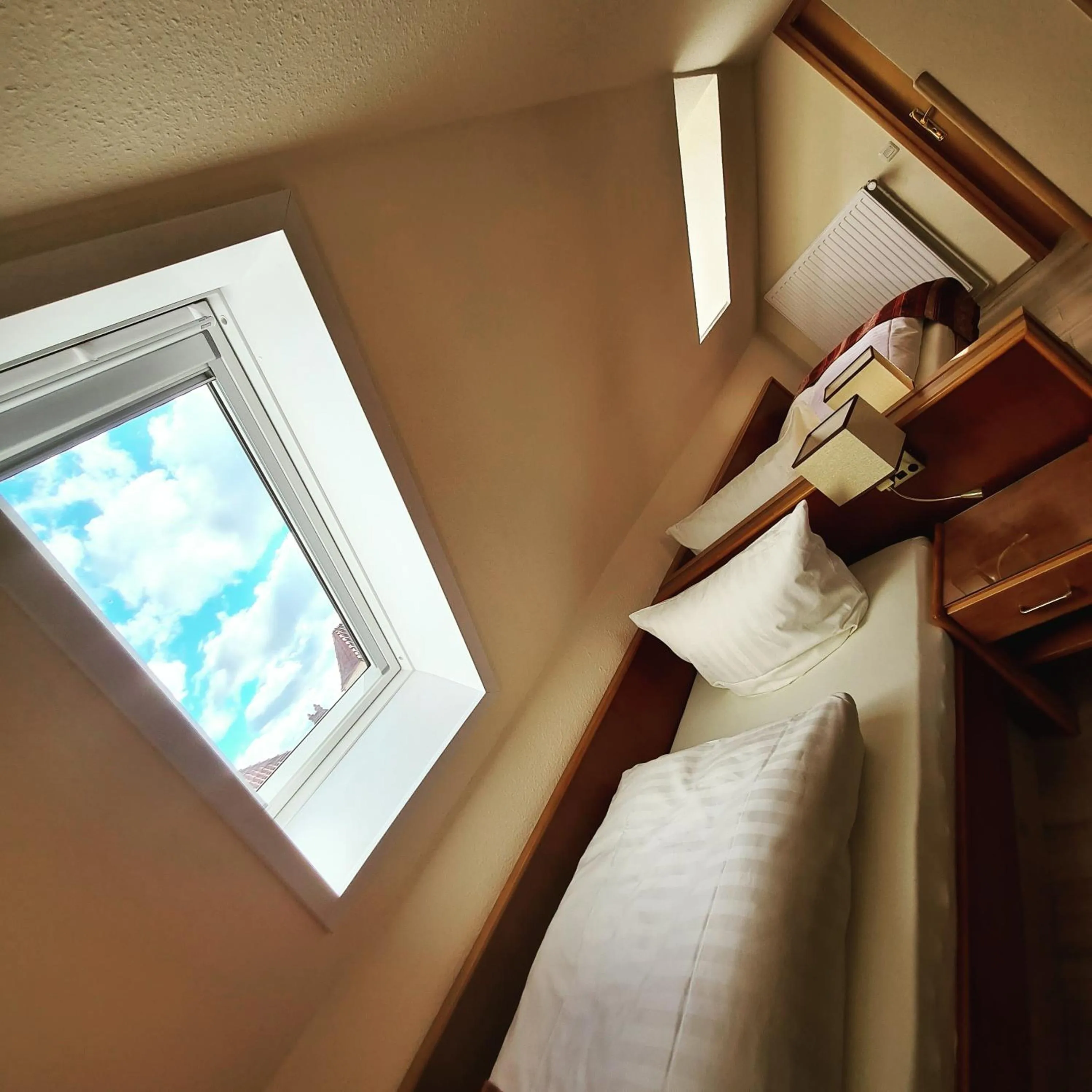 Bed in Nordischer Hof