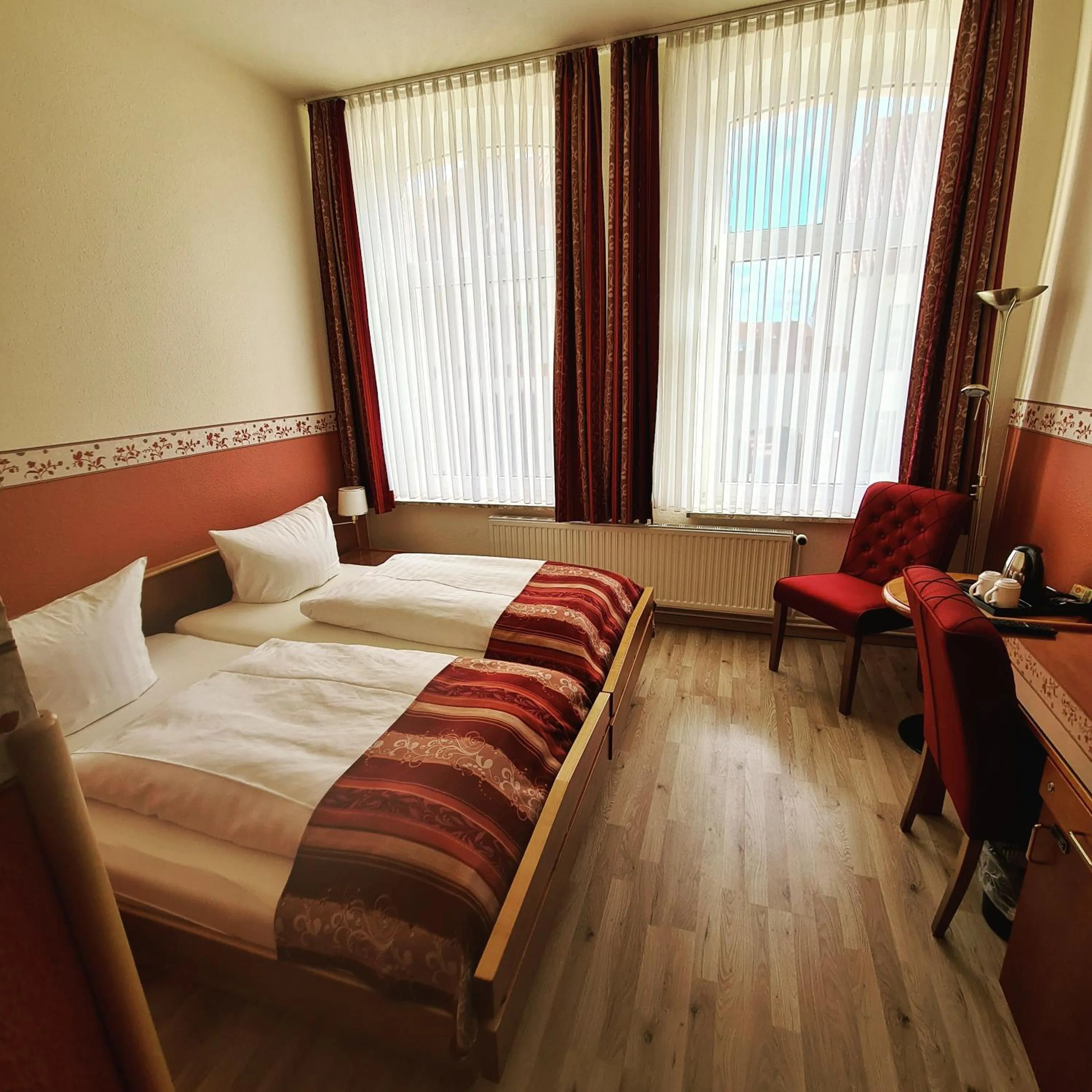 Bed in Nordischer Hof