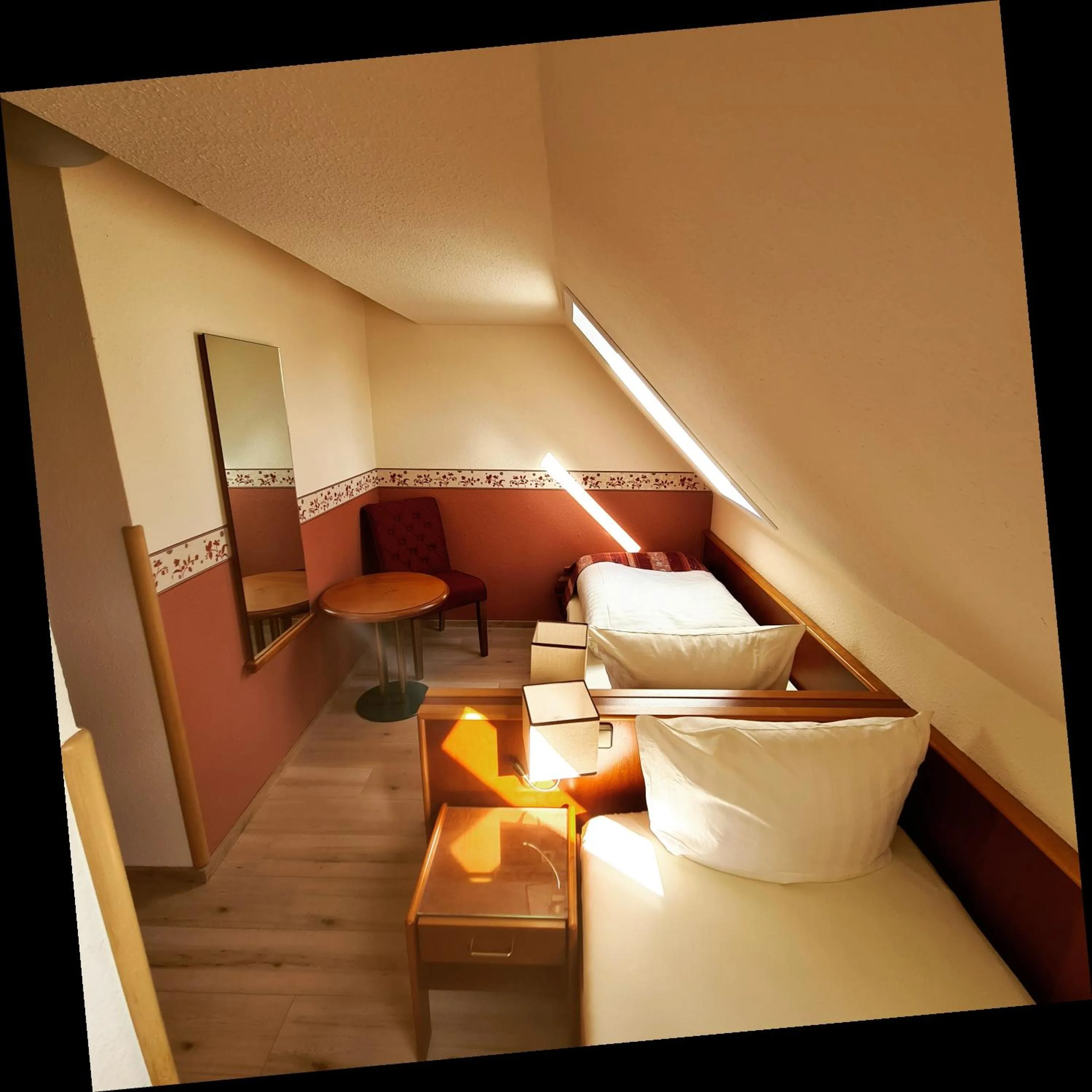 Bed in Nordischer Hof