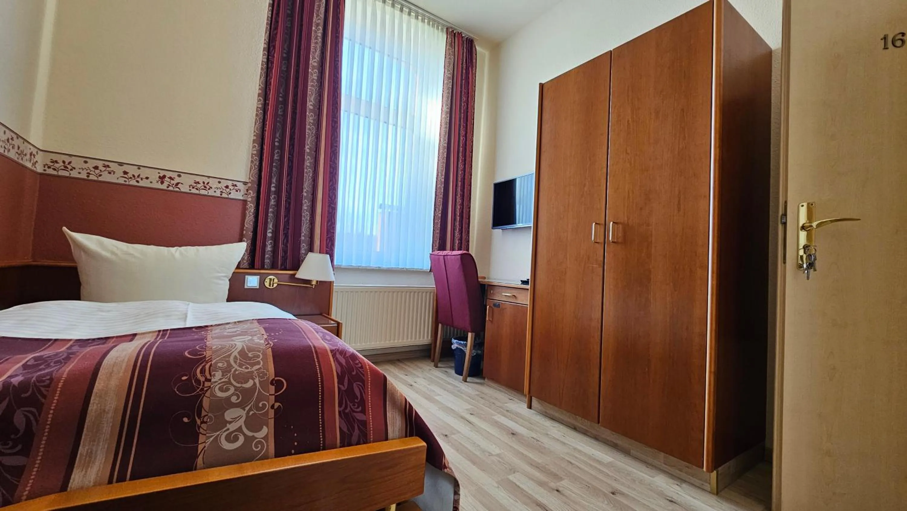 Bed in Nordischer Hof