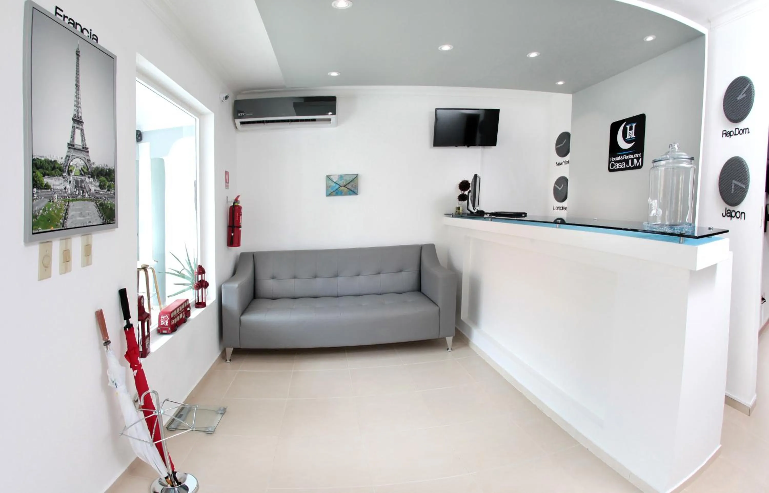 Lobby or reception in Hotel Casa Jum