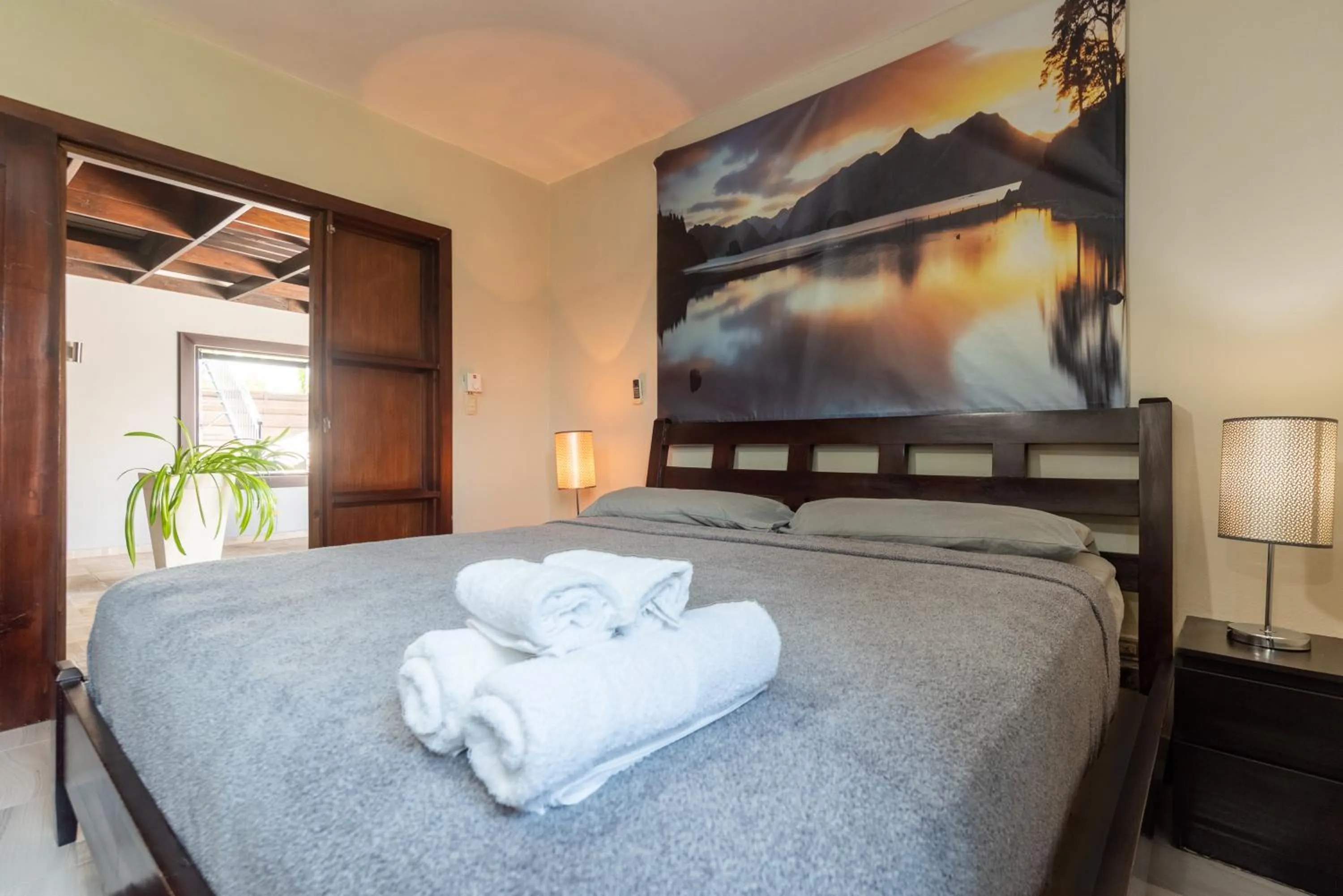 Bed in Hotel Casa Jum