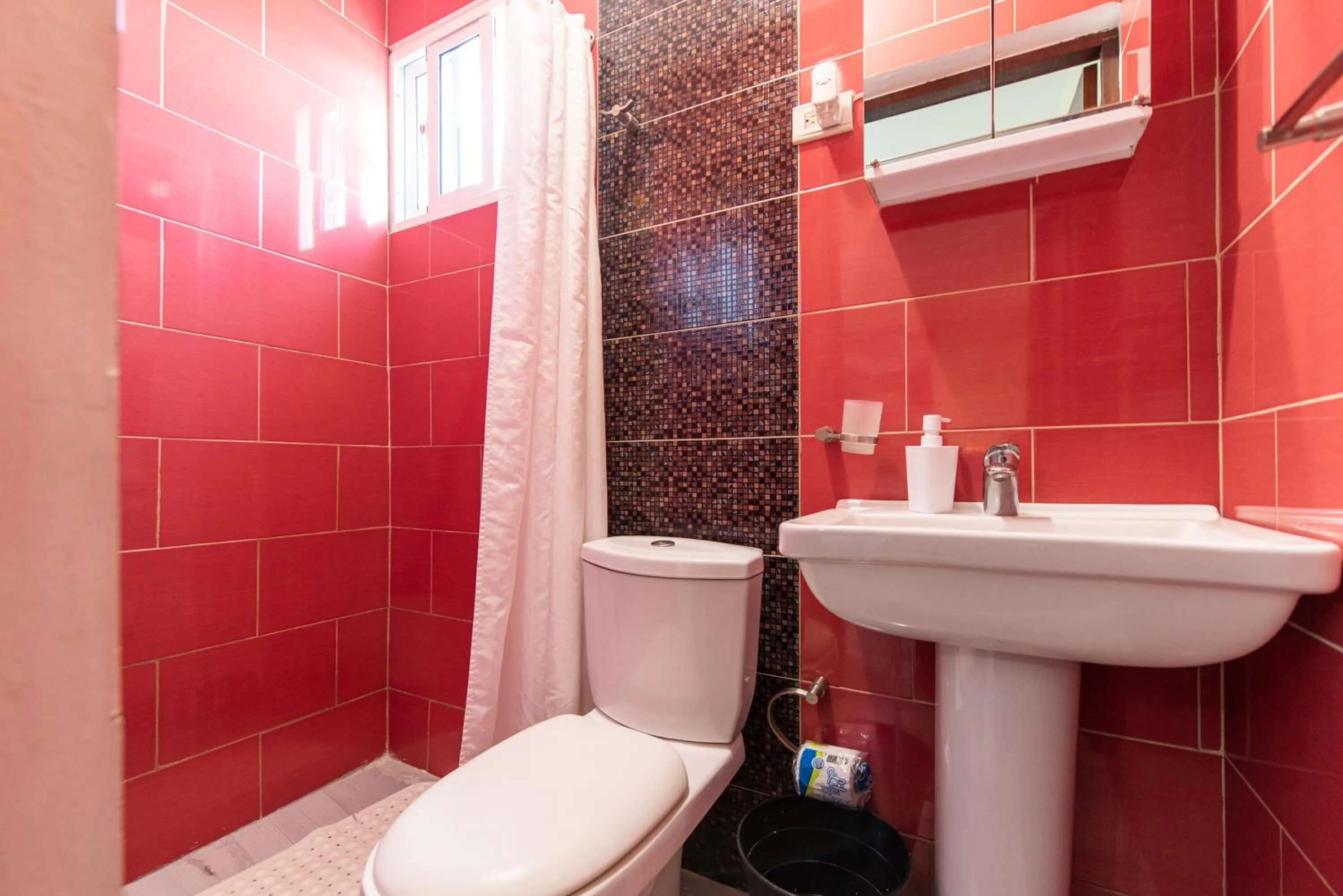 Bathroom in Hotel Casa Jum