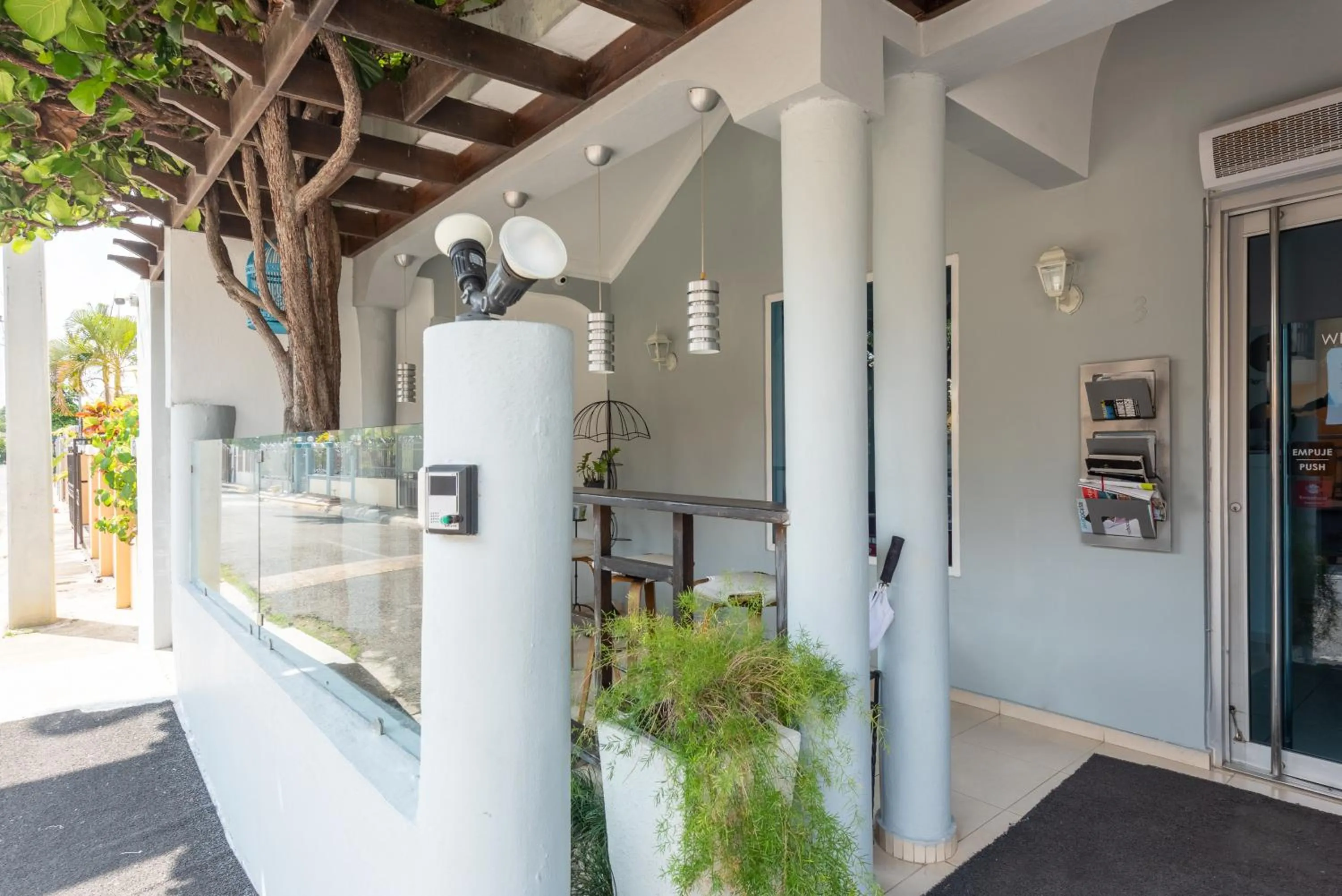 Balcony/Terrace in Hotel Casa Jum
