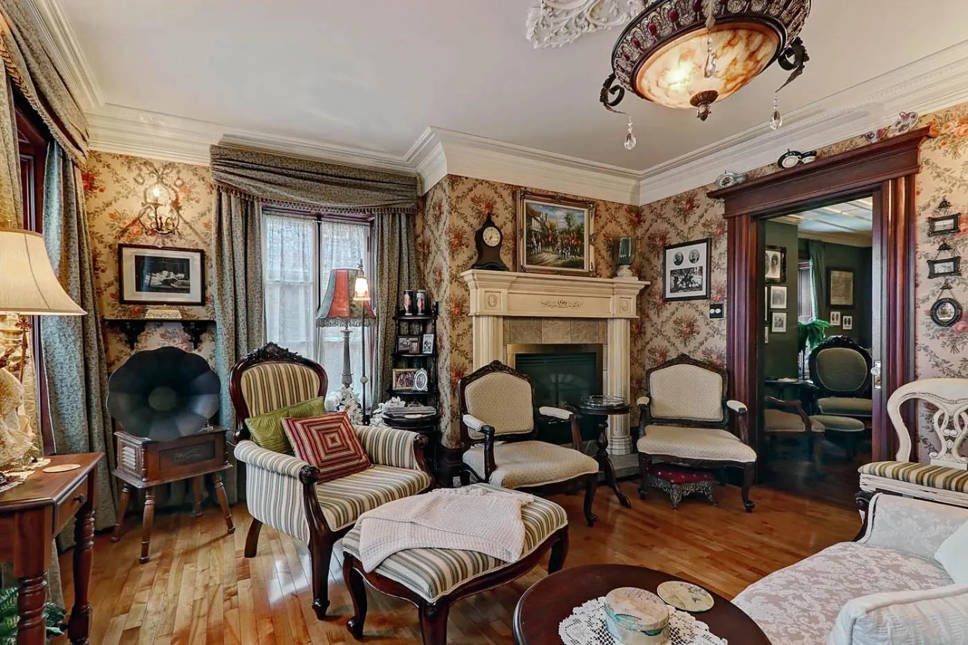 Living room in Auberge J.A Moisan