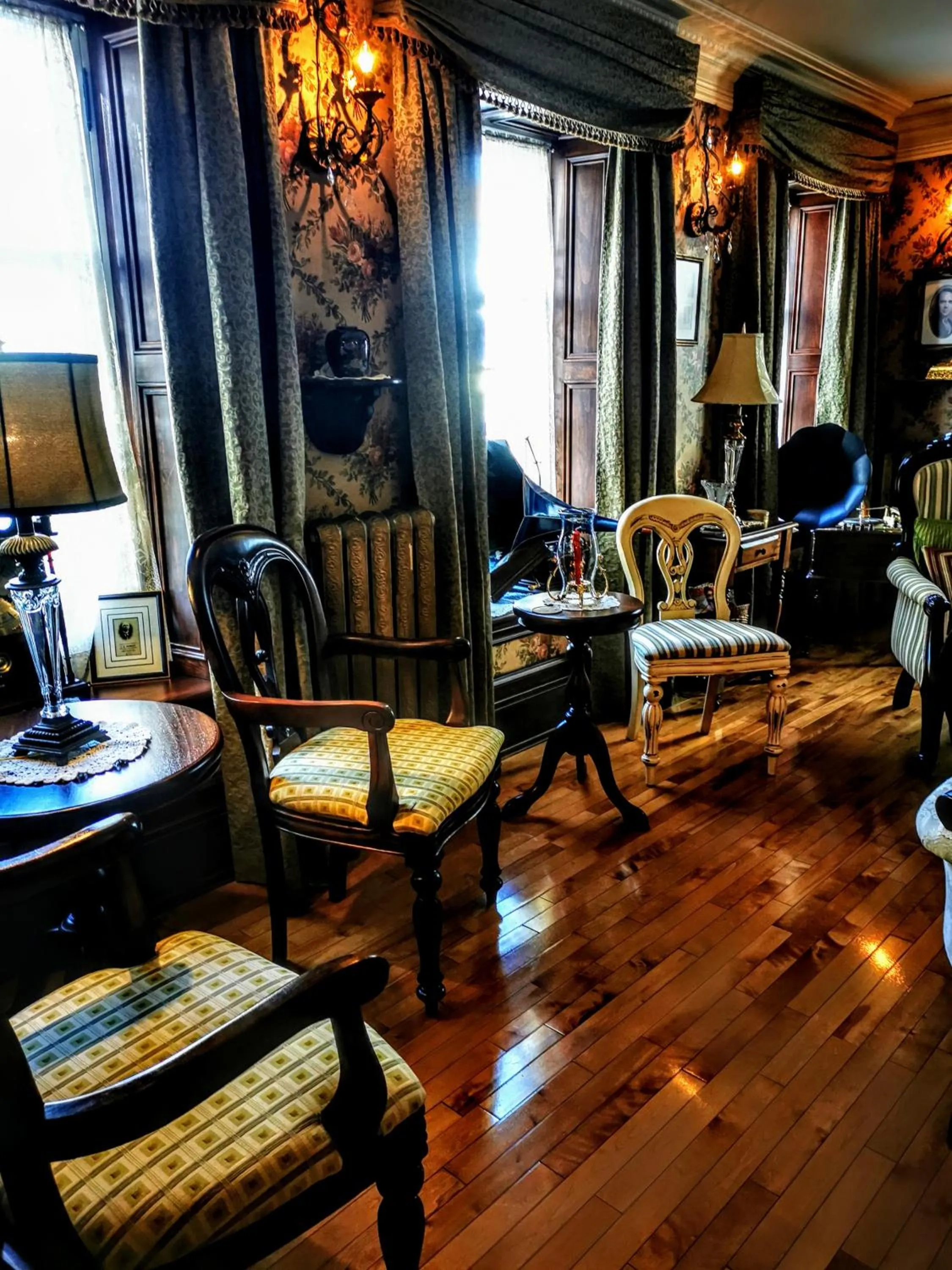 Living room in Auberge J.A Moisan